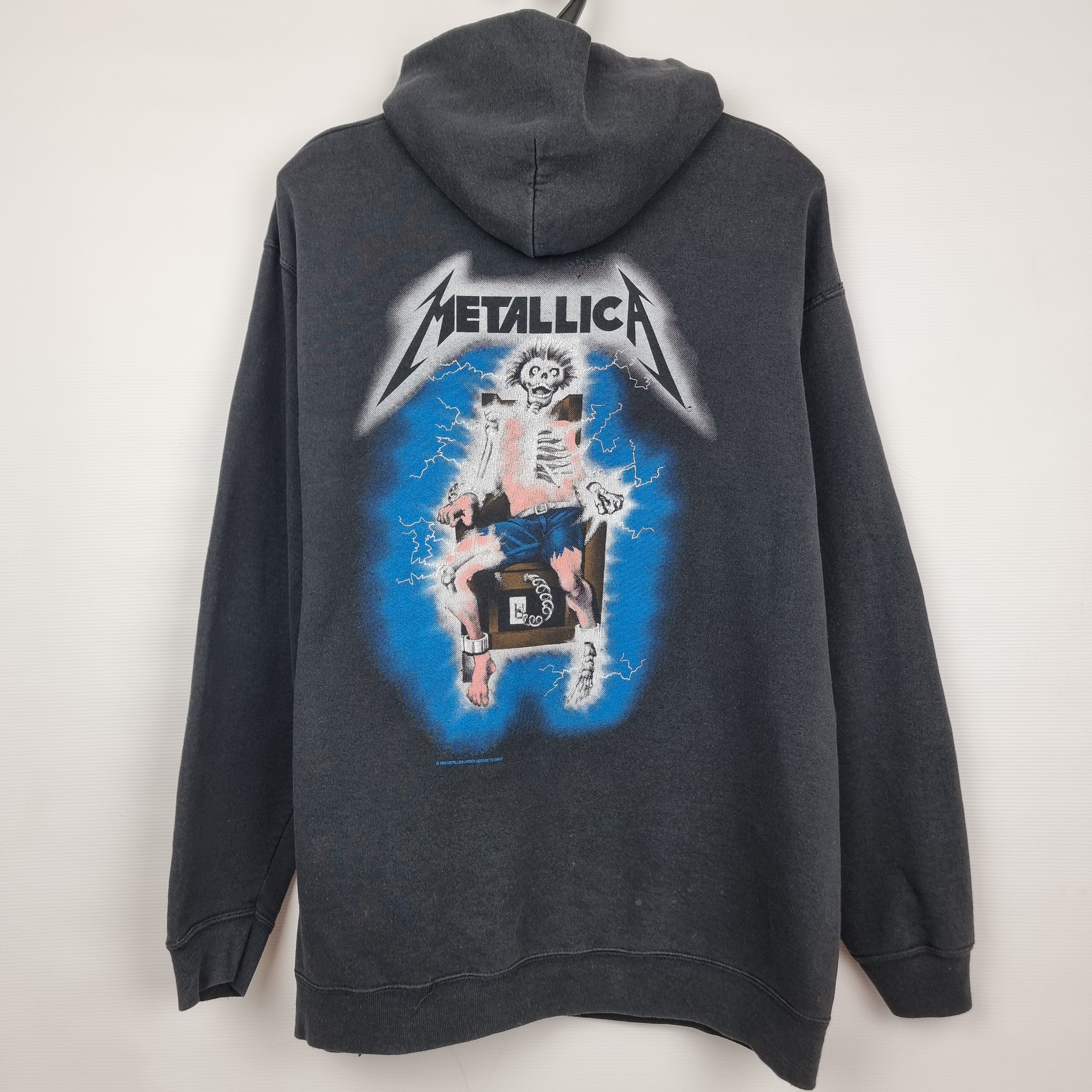 Band Tees Vintage Metallica Hoodie 1994 like Slayer ACDC Pantera Size US XL / EU 56 / 4 - 10 Thumbnail