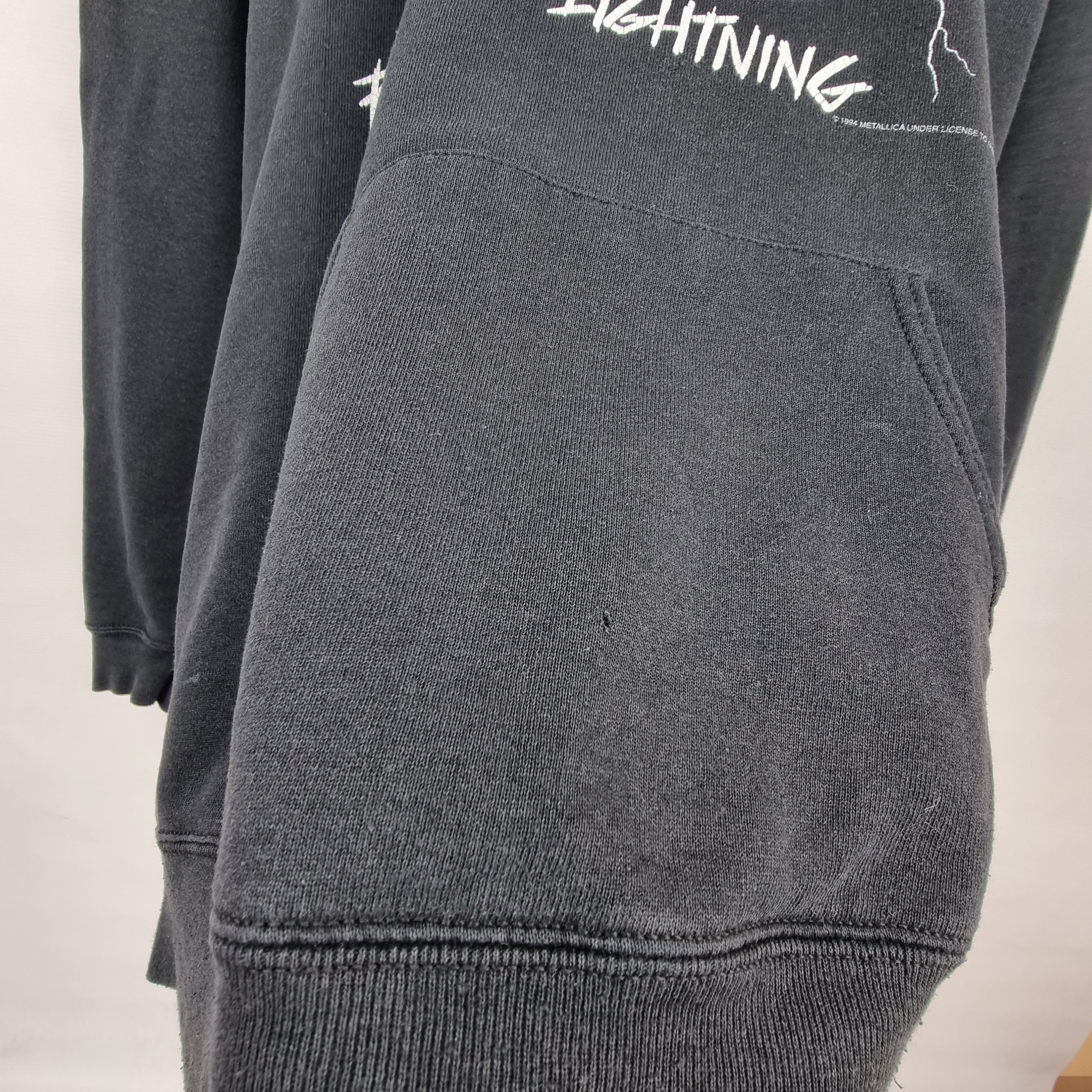 Band Tees Vintage Metallica Hoodie 1994 like Slayer ACDC Pantera Size US XL / EU 56 / 4 - 12 Thumbnail