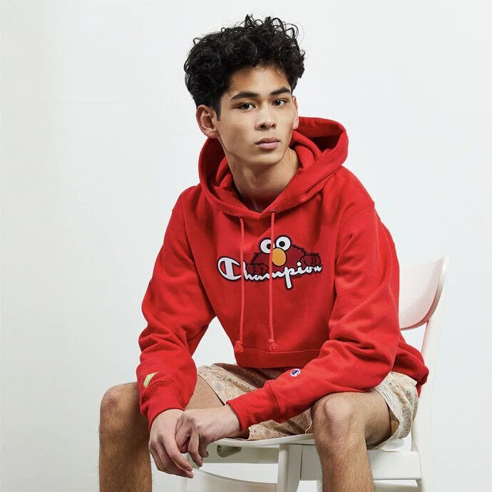 Champion elmo hoodie sale