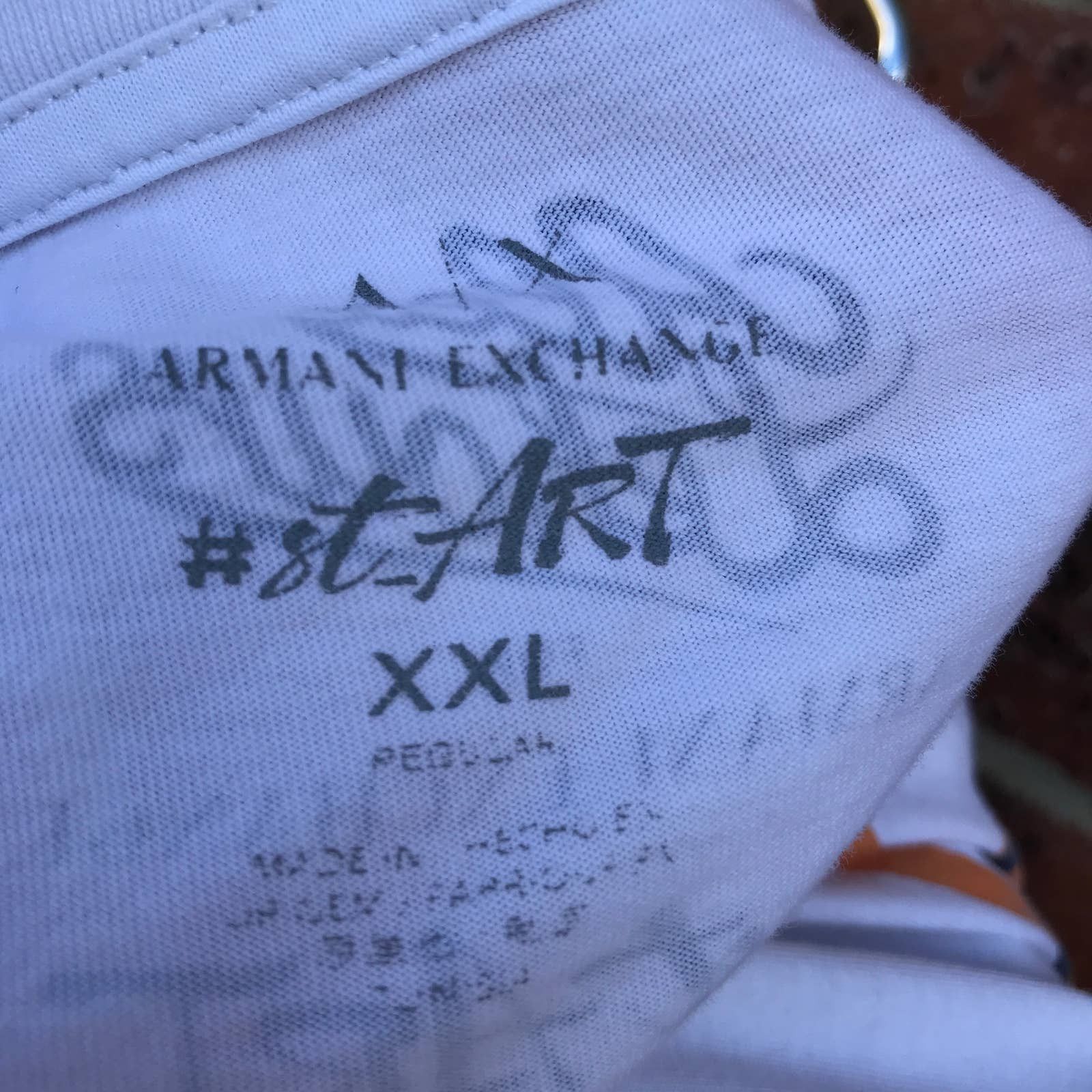 Armani Exchange Alex Lehours for Armani Exchange street art tee | Grailed