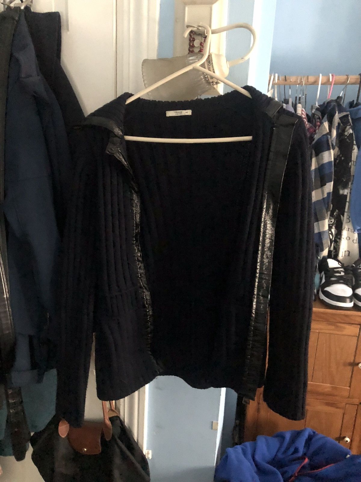 Prada Parade Zip Up Sweater Size S / US 4 / IT 40 - 1 Thumbnail