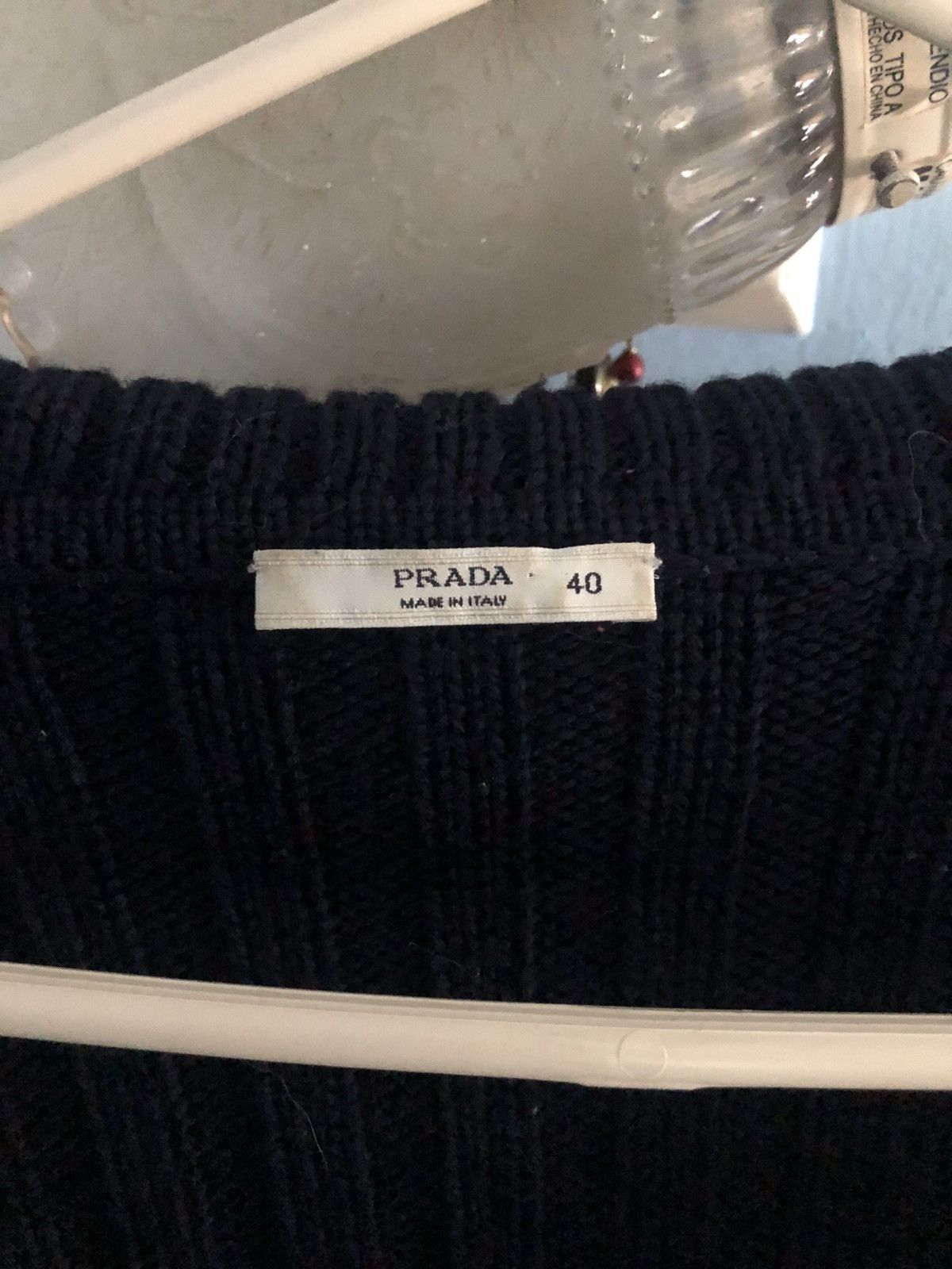 Prada Parade Zip Up Sweater Size S / US 4 / IT 40 - 2 Thumbnail
