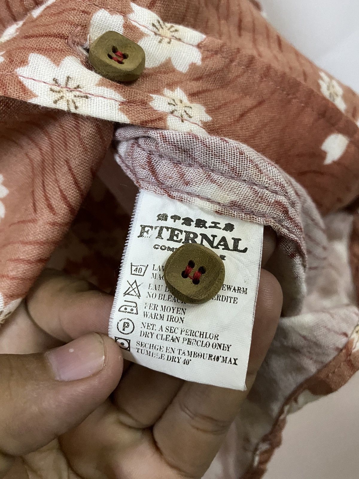Eternal × Japanese Brand × Toyo Enterprises Eternal Kurashiki Kojima Japan Asian Motive Lined Cotton Size US L / EU 52-54 / 3 - 8 Thumbnail
