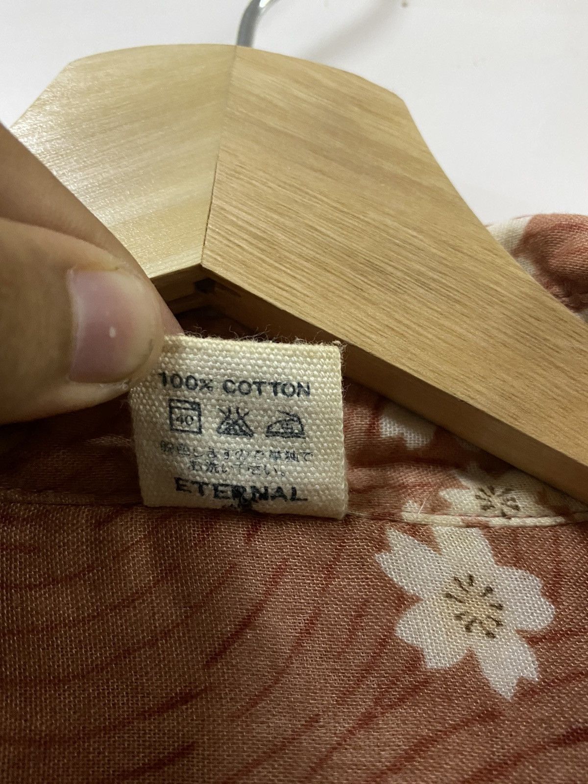 Eternal × Japanese Brand × Toyo Enterprises Eternal Kurashiki Kojima Japan Asian Motive Lined Cotton Size US L / EU 52-54 / 3 - 9 Thumbnail