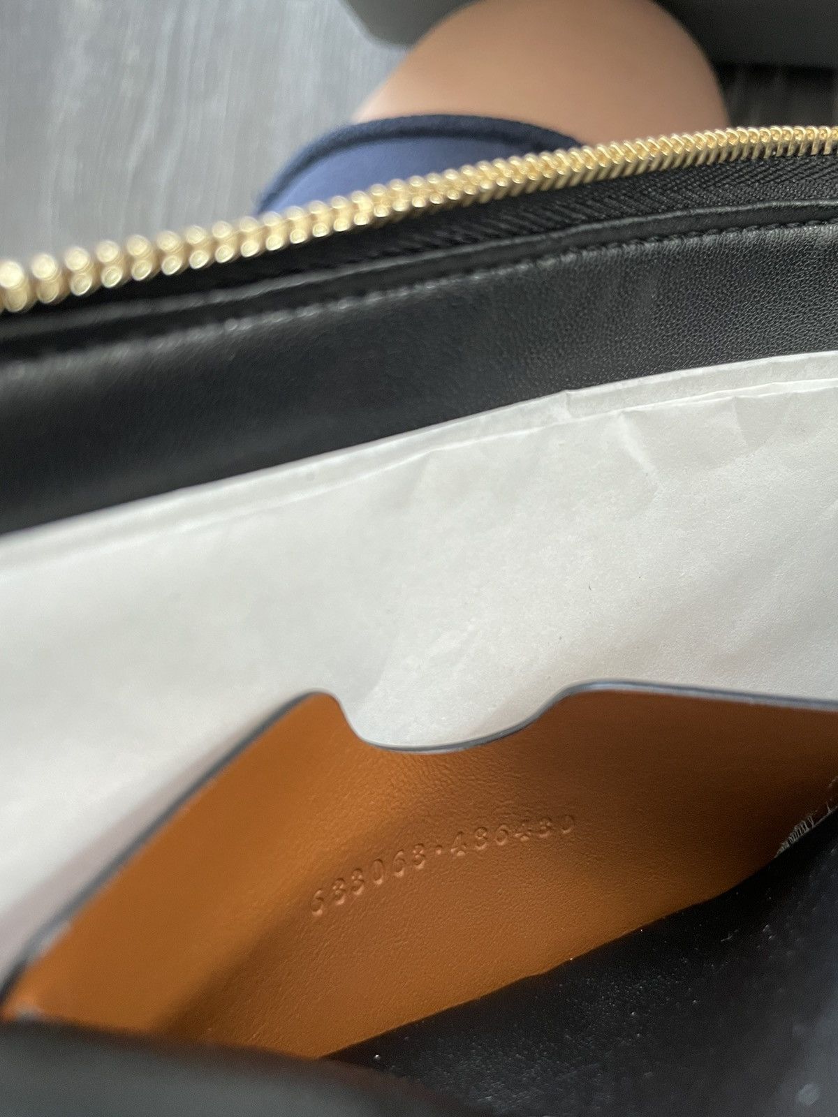 Alexander McQueen × MCQ Brand NEW Signature Runway Leather Clutch Pouch Limited Size ONE SIZE - 4 Thumbnail