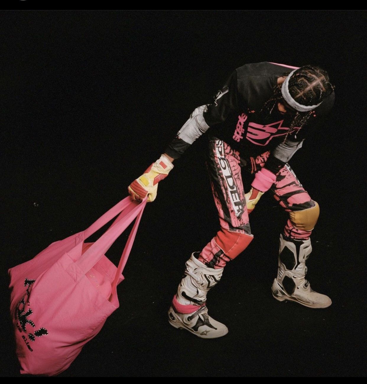 Levi's EXTREMELY RARE Vintage ‘21 Sp5der x Levi Motocross Denim Size US 40 / EU 56 - 12 Thumbnail