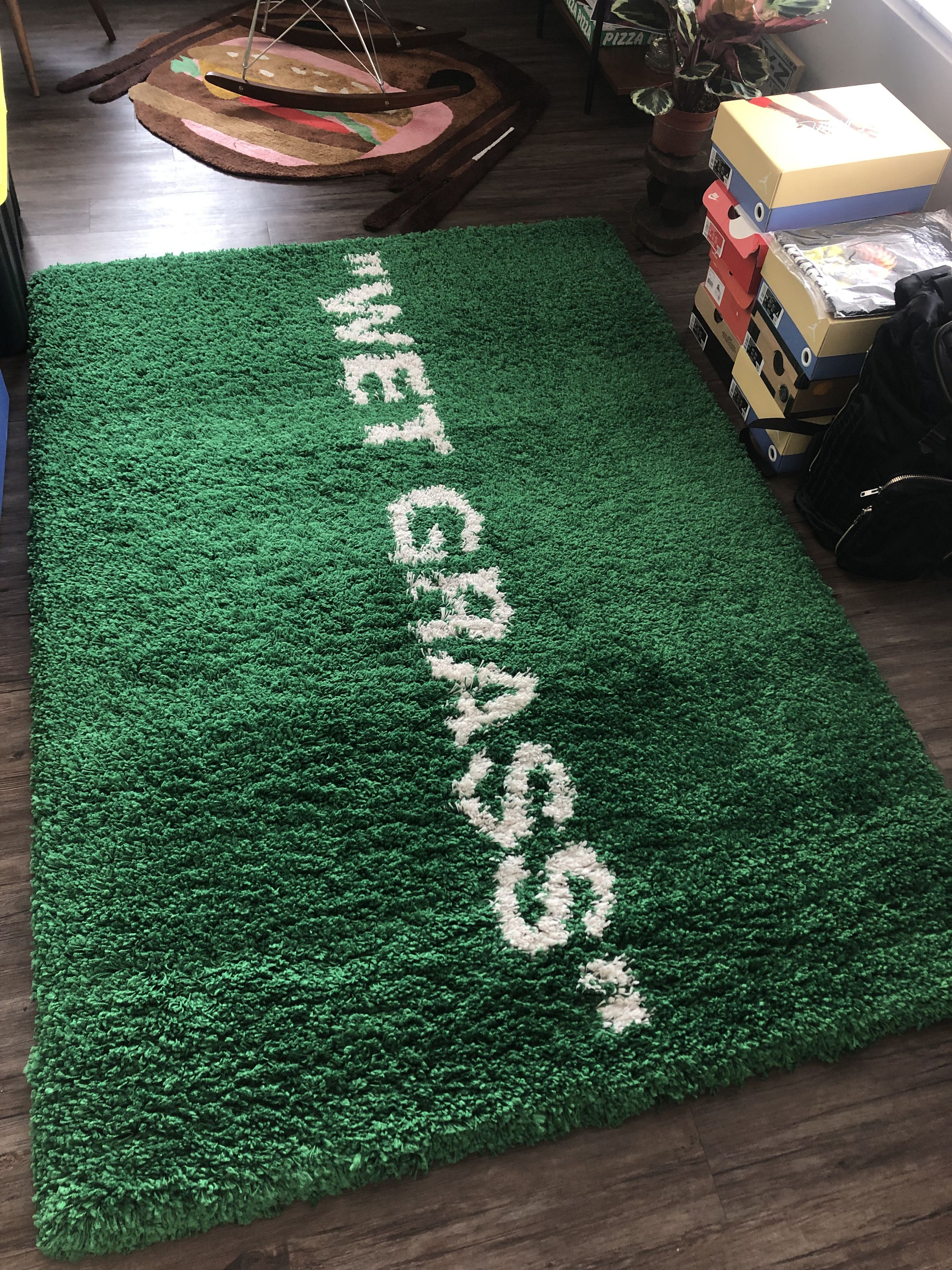 Ikea IKEA x Virgil "Wet Grass" Rug Grailed