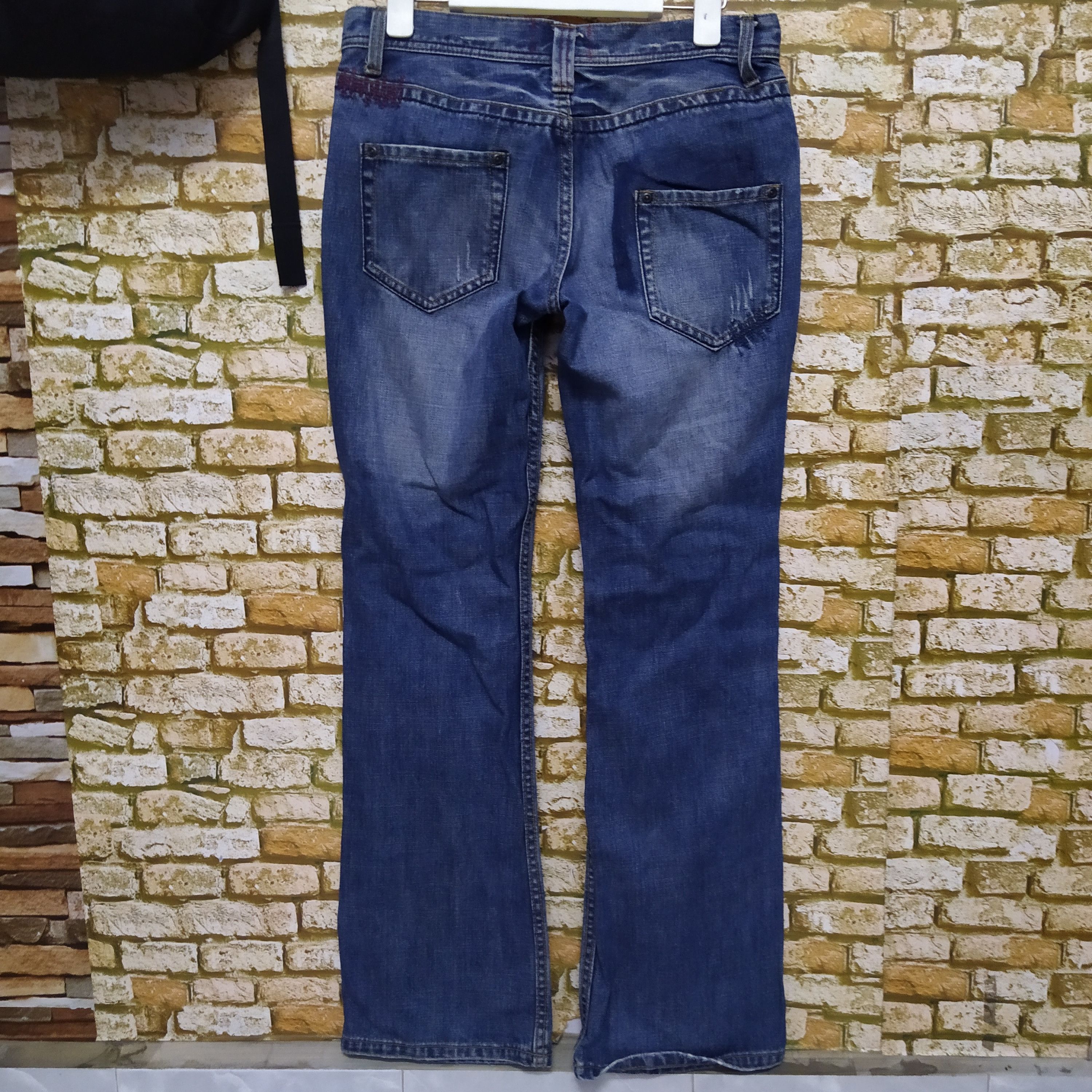 Designer × Japanese Brand [A.R] JAPAN DESIGNER BORO DISTRESSED DENIM (D63) Size US 30 / EU 46 - 5 Thumbnail