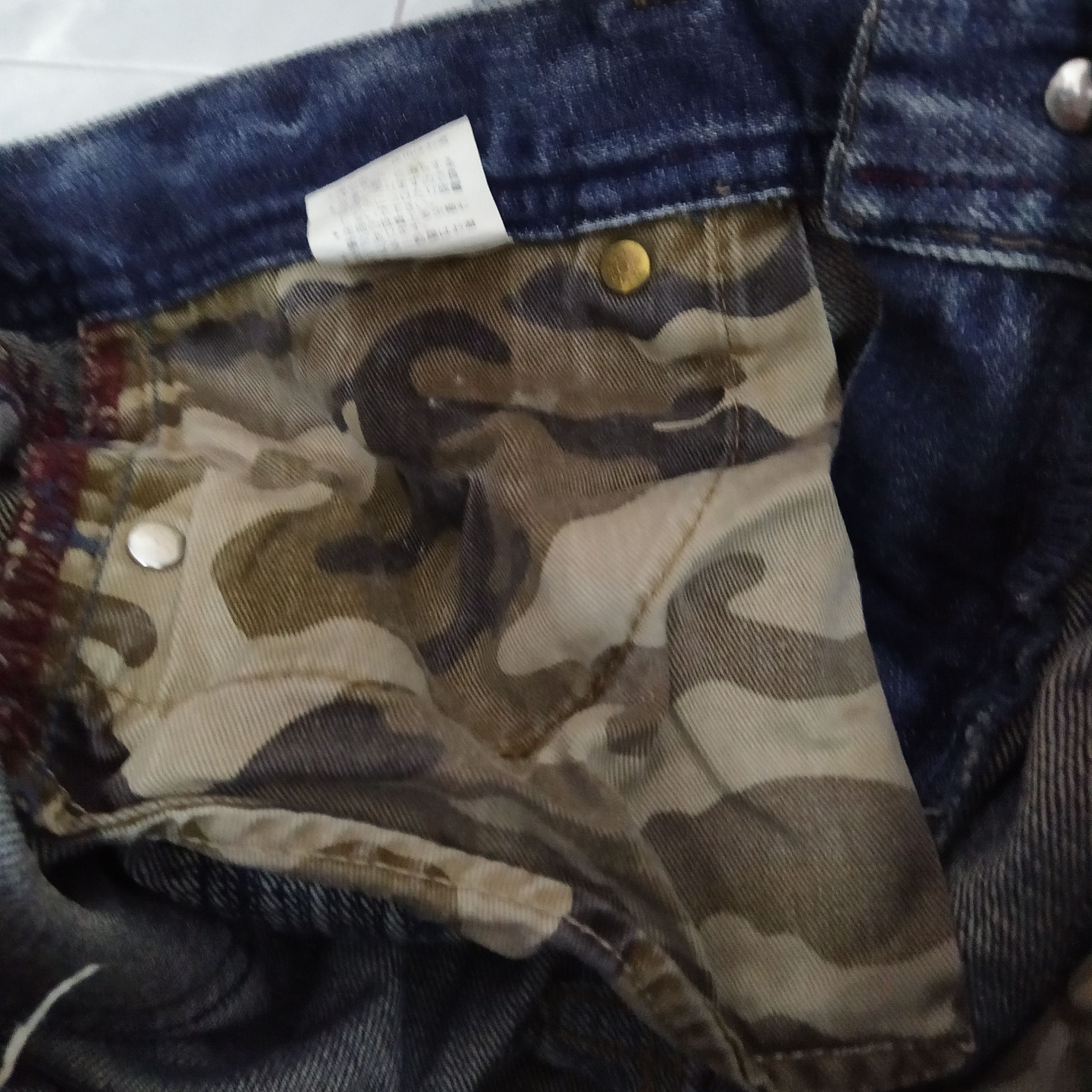 Designer × Japanese Brand [A.R] JAPAN DESIGNER BORO DISTRESSED DENIM (D63) Size US 30 / EU 46 - 9 Thumbnail