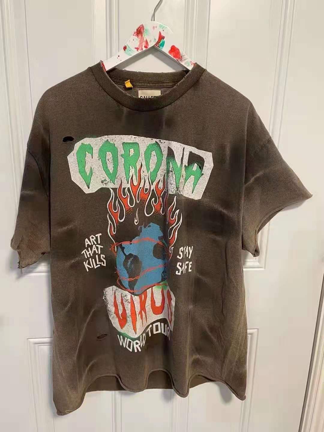 Gallery Dept. Gallery dept. corona virus world tour tee sz XL | Grailed