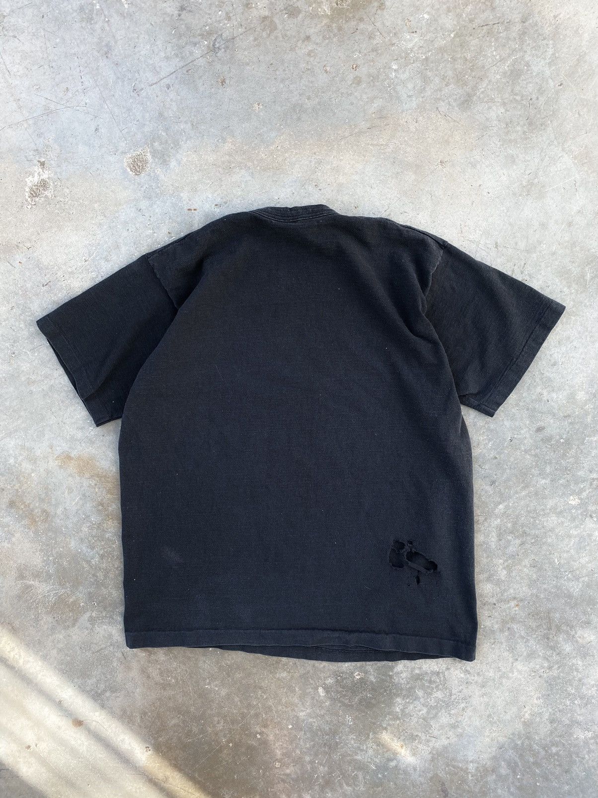 Grateful Dead Vintage Jerry Garcia Portrait Tee Black Liquid Blue XL Size US XL / EU 56 / 4 - 4 Thumbnail