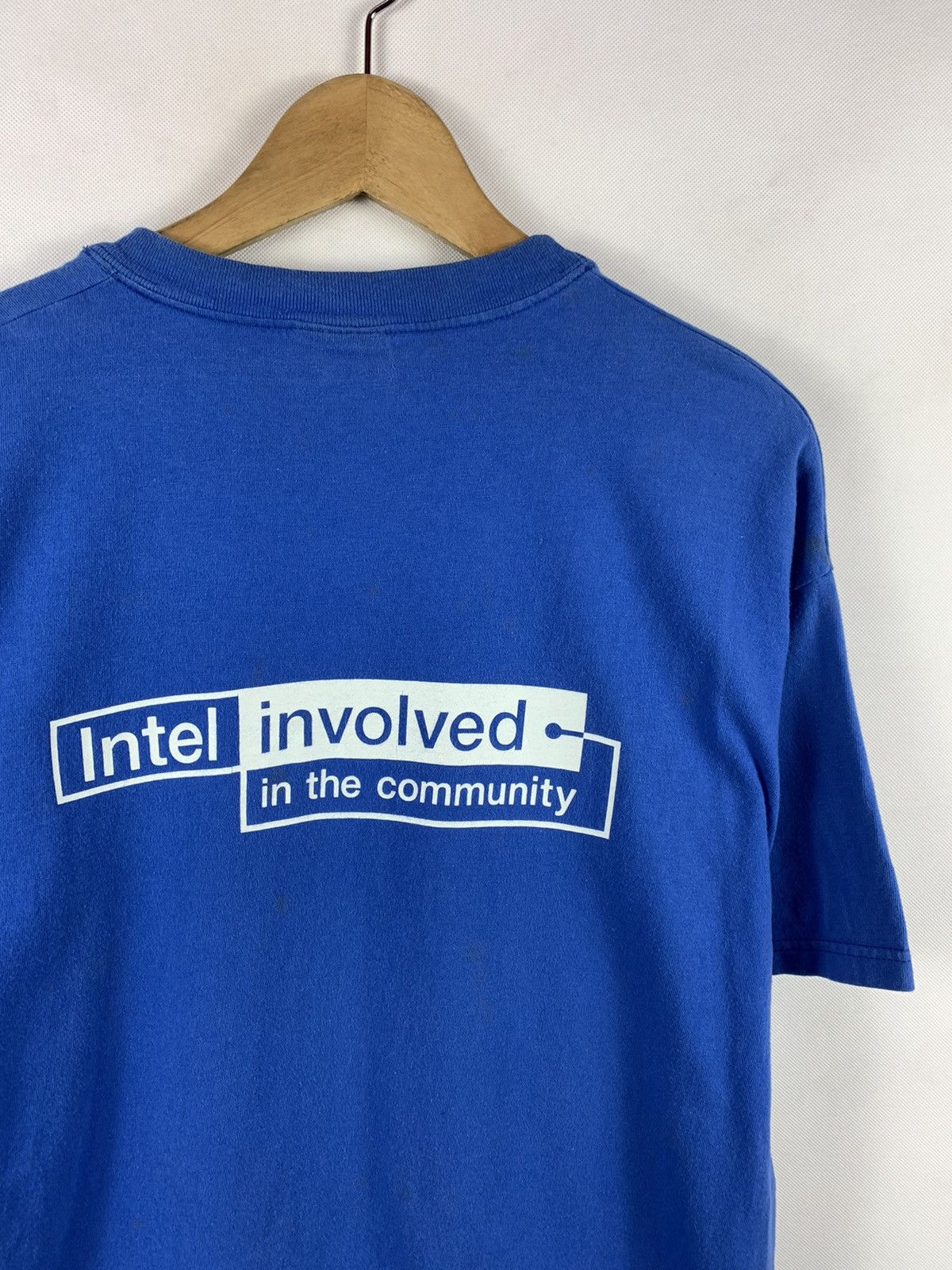 Apple Vintage Intel Tech Tee Promo Size US L / EU 52-54 / 3 - 10 Thumbnail