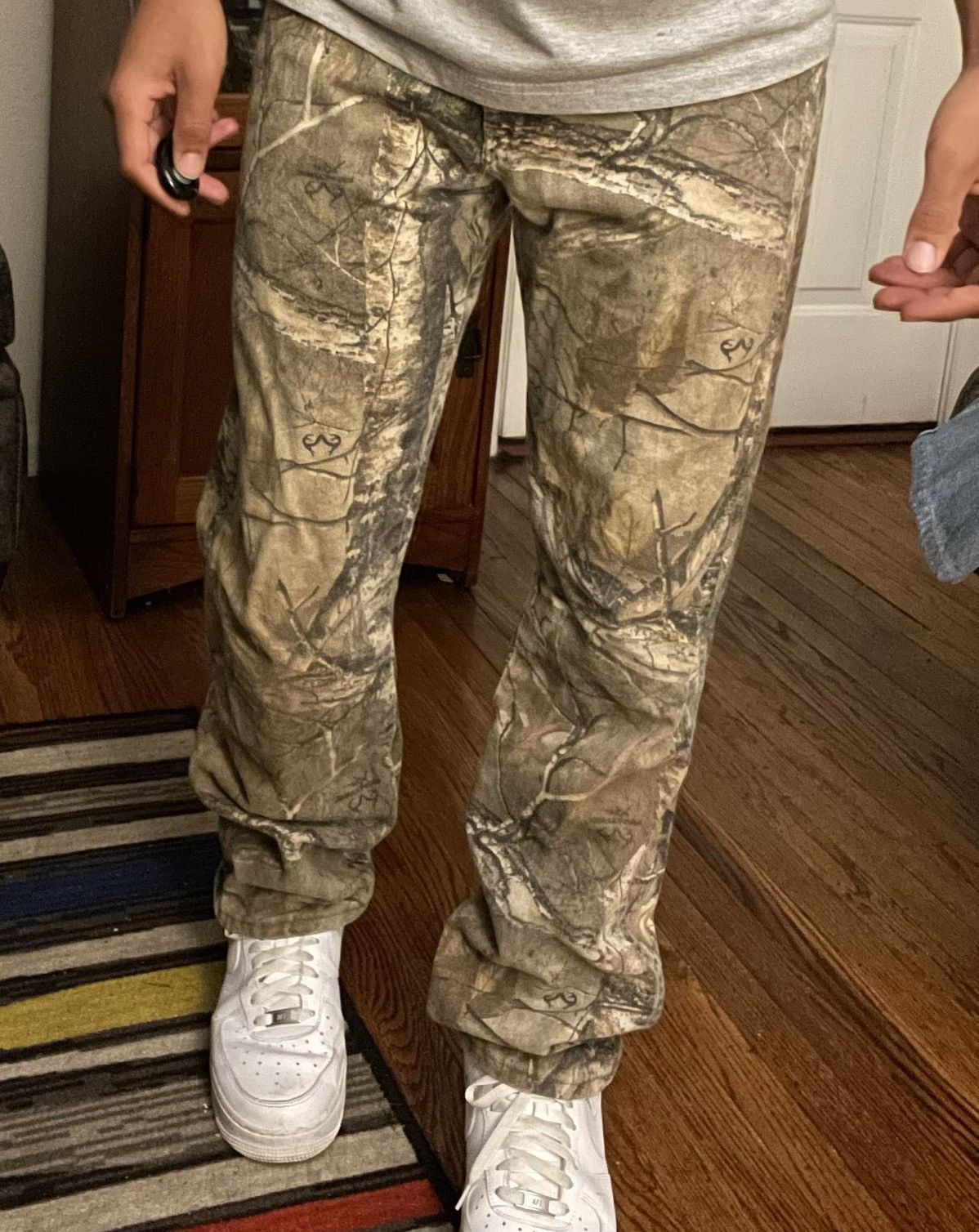 Vintage × Wrangler Wrangler pro gear camo jeans Size US 32 / EU 48 - 1 Thumbnail