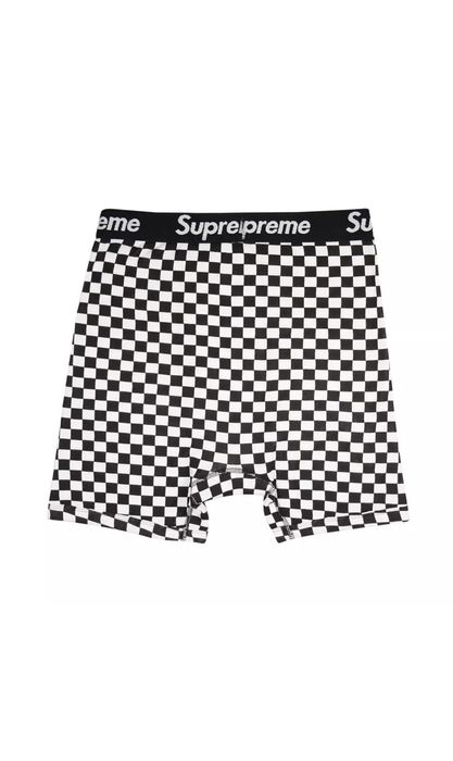 Supreme checkered outlet boxers