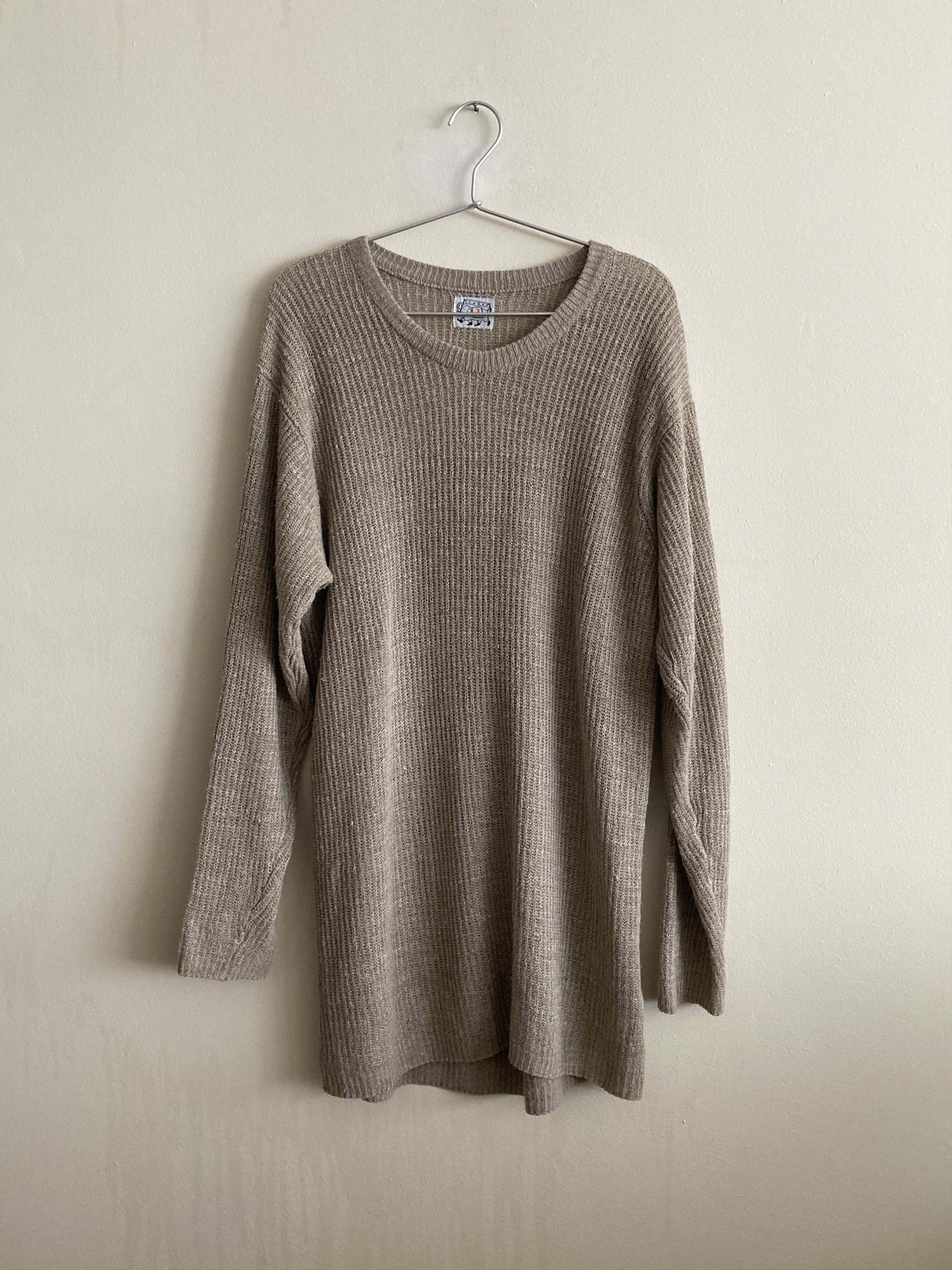 Tender Co. Beige Tender Sweater Size US M / EU 48-50 / 2 - 1 Thumbnail