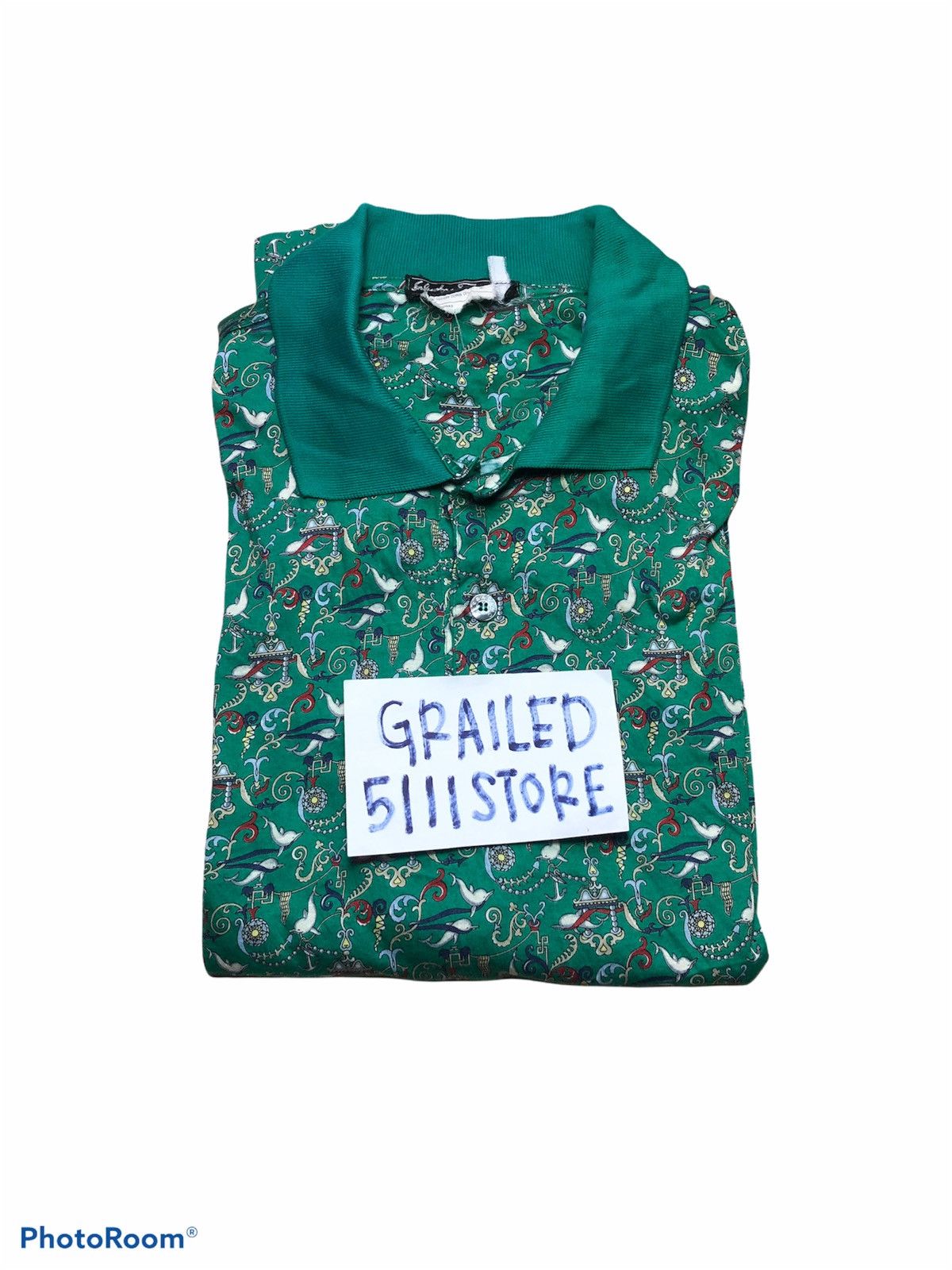 Salvatore Ferragamo × Vintage VTGE salvatore ferragamo polo Size US M / EU 48-50 / 2 - 1 Thumbnail
