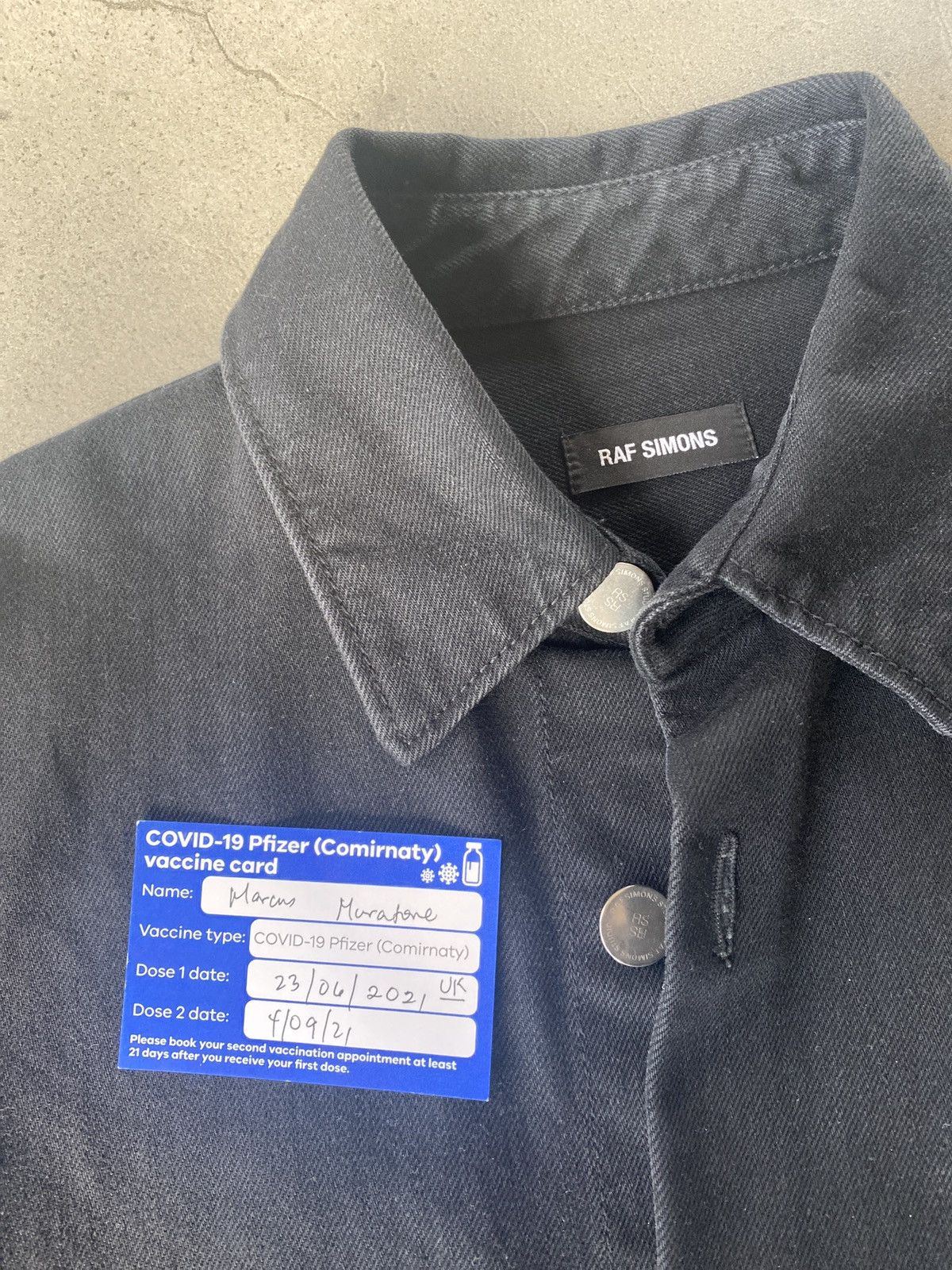 Raf Simons aw18 oversize denim jacket/shirt Size US M / EU 48-50 / 2 - 5 Thumbnail
