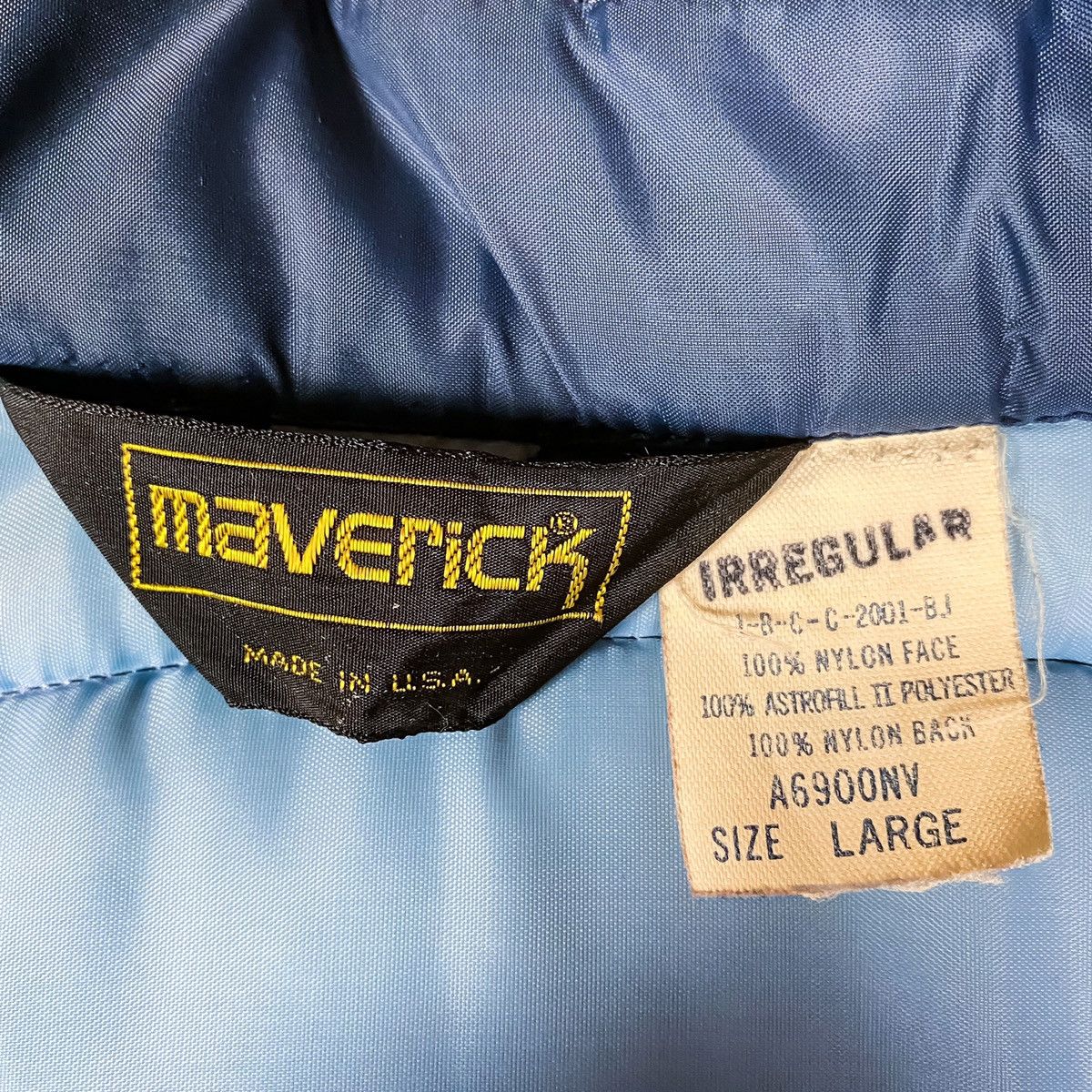 Vintage Maverick Vintage ‘70s Astrofill Puffer Vest Size US L / EU 52-54 / 3 - 10 Thumbnail