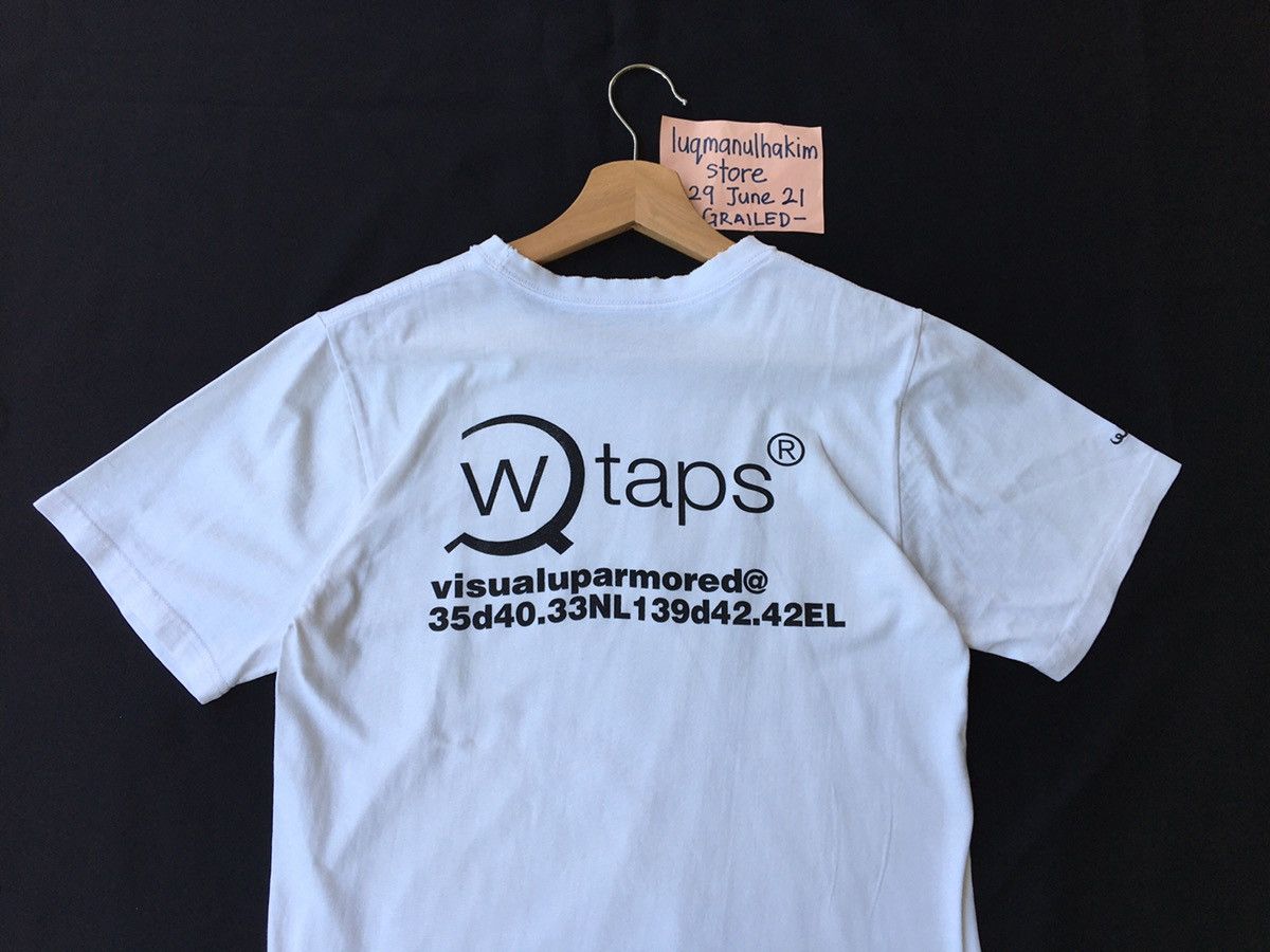 Wtaps Rare Vintage WTAPS Big Spellout White Tshirt Size US S / EU 44-46 / 1 - 1 Thumbnail