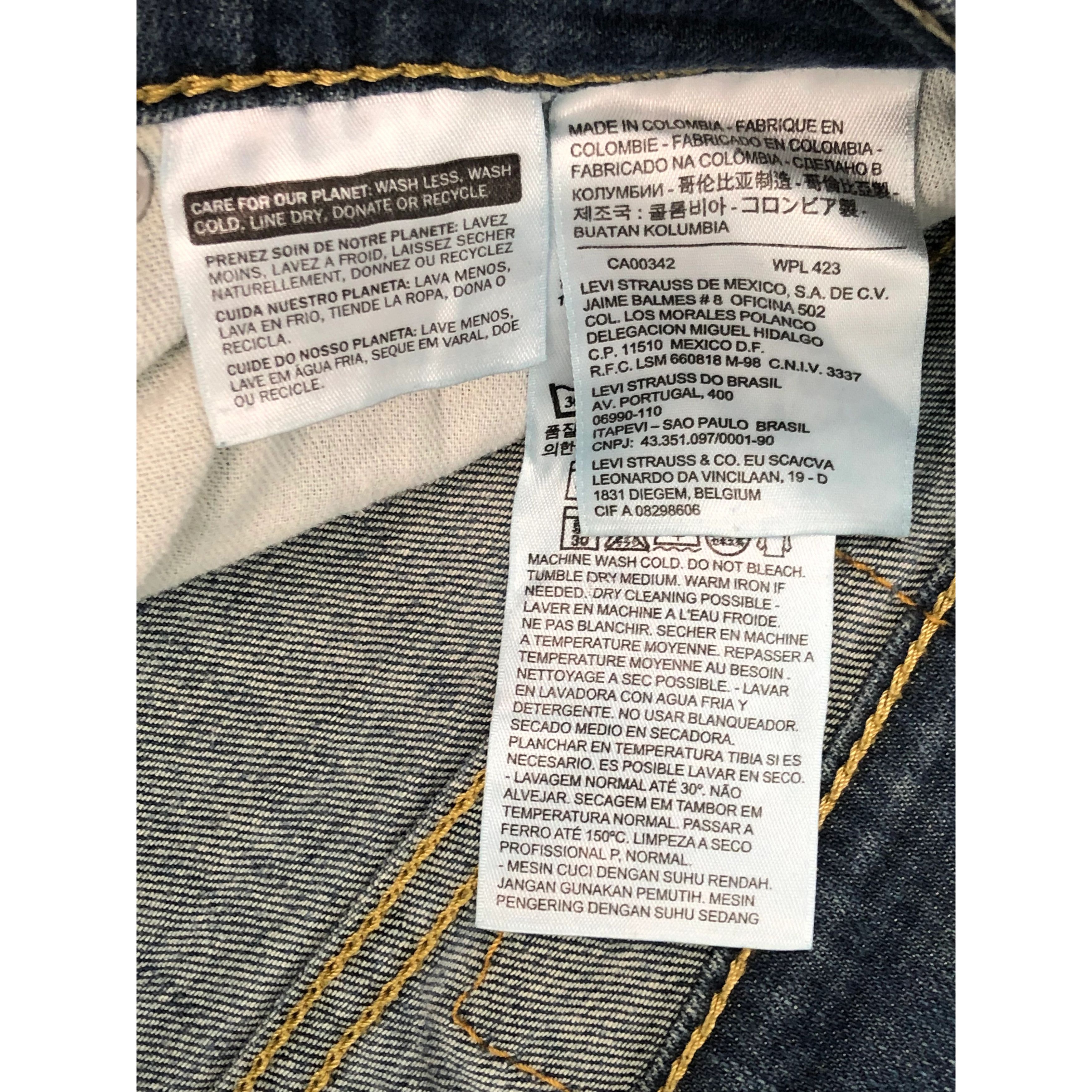 Levi's Vintage levis 511 Blue Jeans DP0351 Size US 42 / EU 58 - 6 Thumbnail