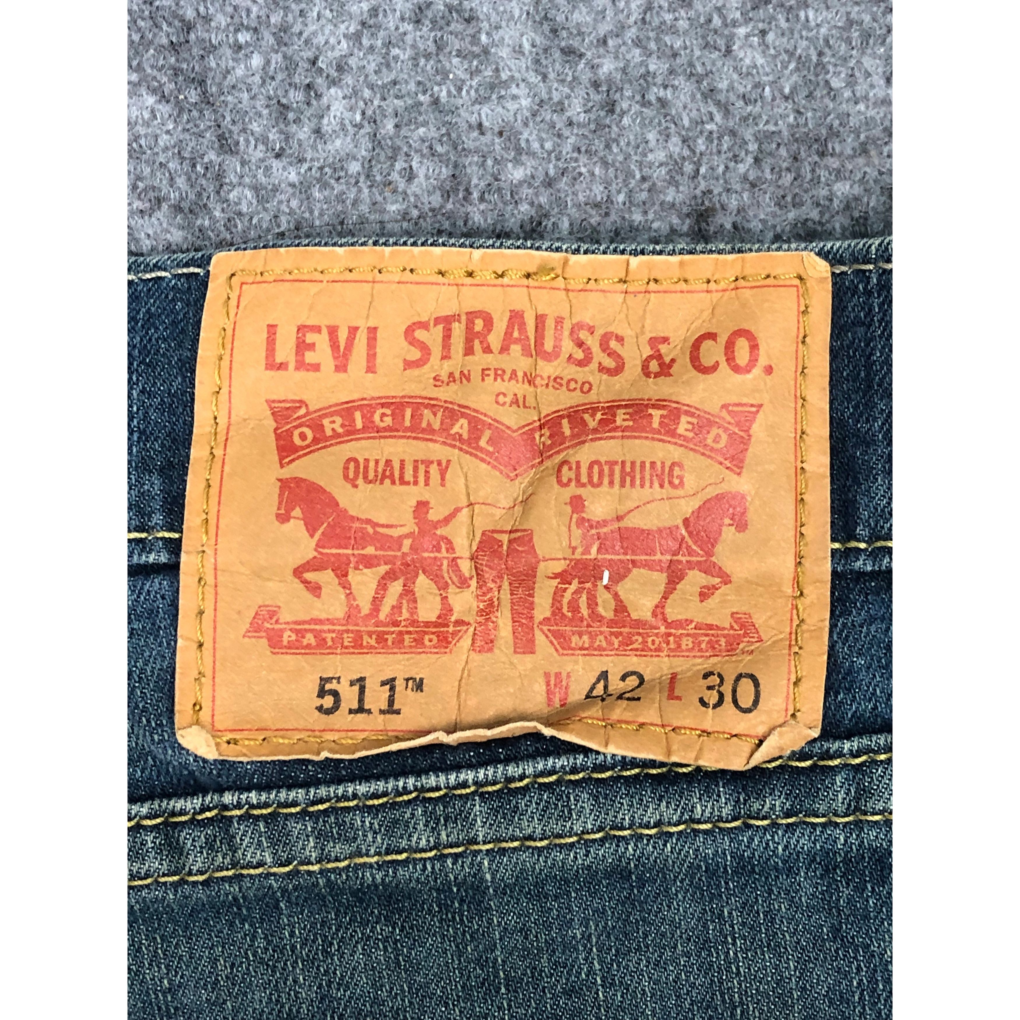 Levi's Vintage levis 511 Blue Jeans DP0351 Size US 42 / EU 58 - 5 Thumbnail