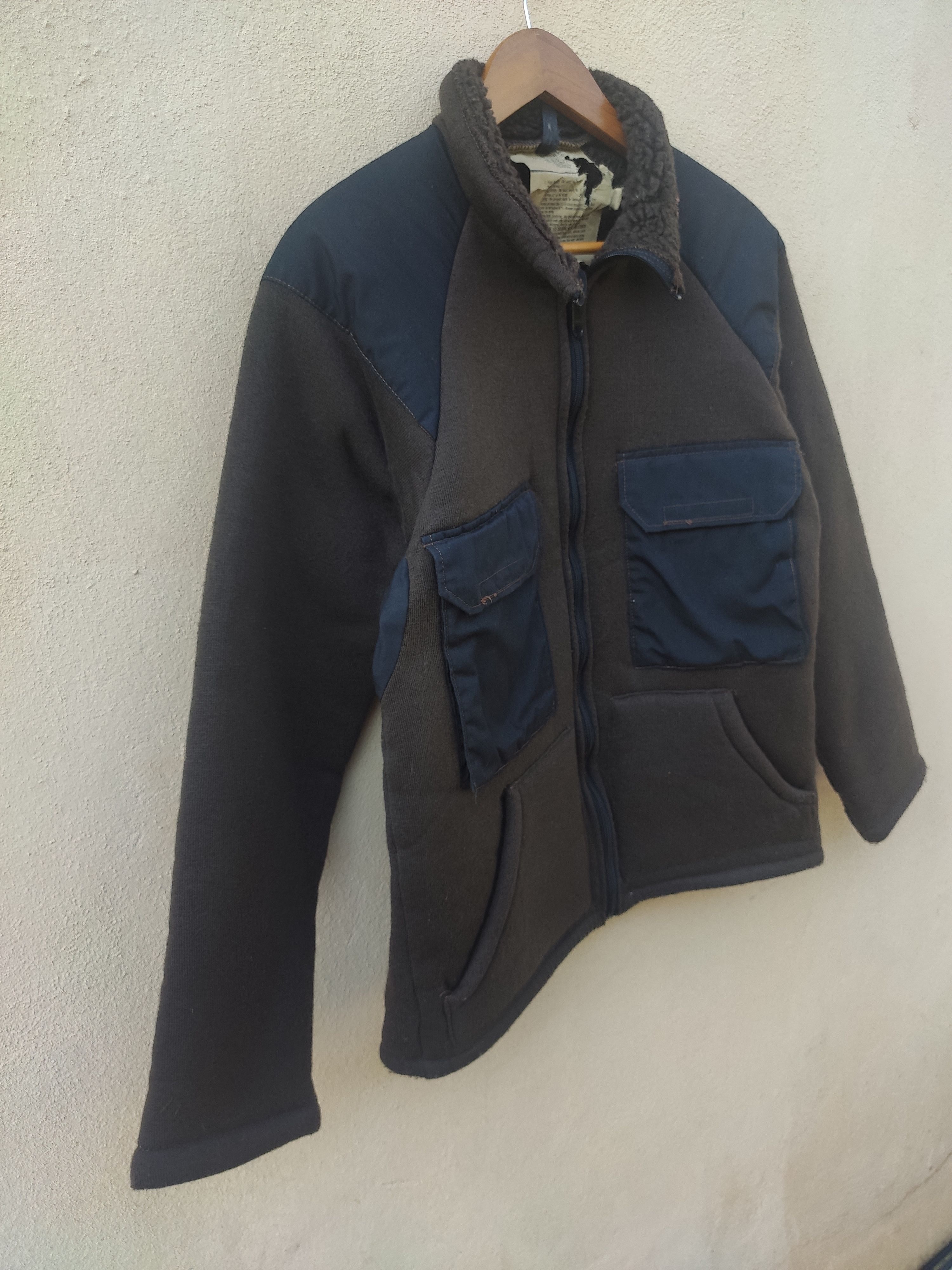 Other Vintage 90s Vintage Army fleece jacket trainer Size US S / EU 44-46 / 1 - 3 Thumbnail