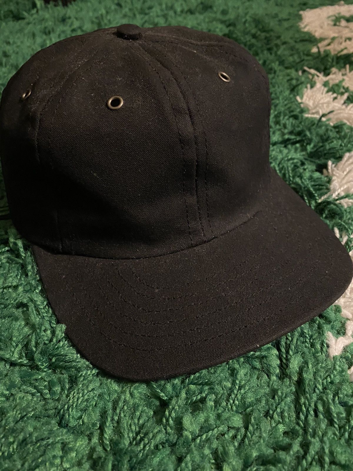 3sixteen Waxed Canvas Baseball Cap in Black | Grailed