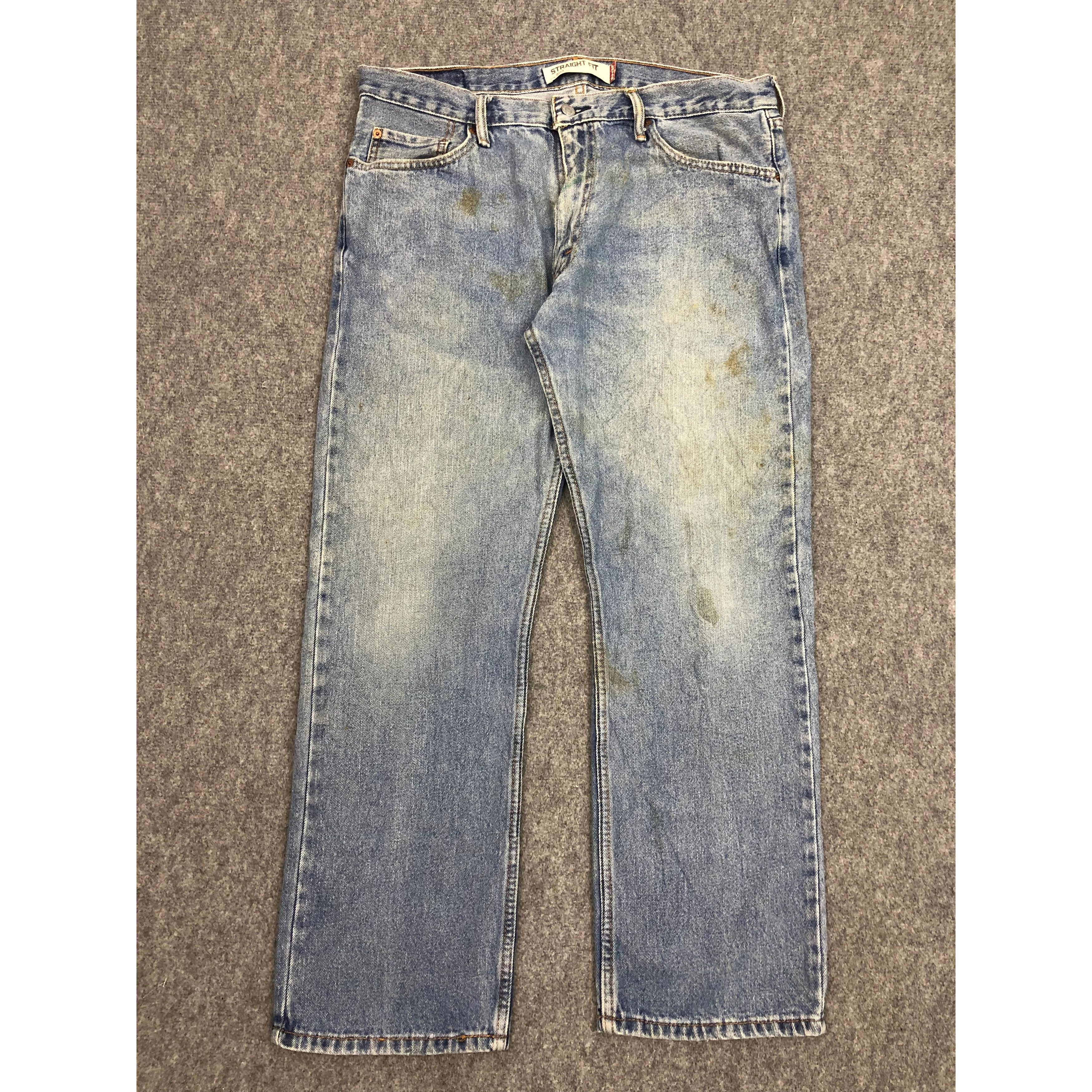 Levi's Vintage Levis 505 Regular Fit Lightwash Denim DP0307 Size US 38 / EU 54 - 1 Thumbnail