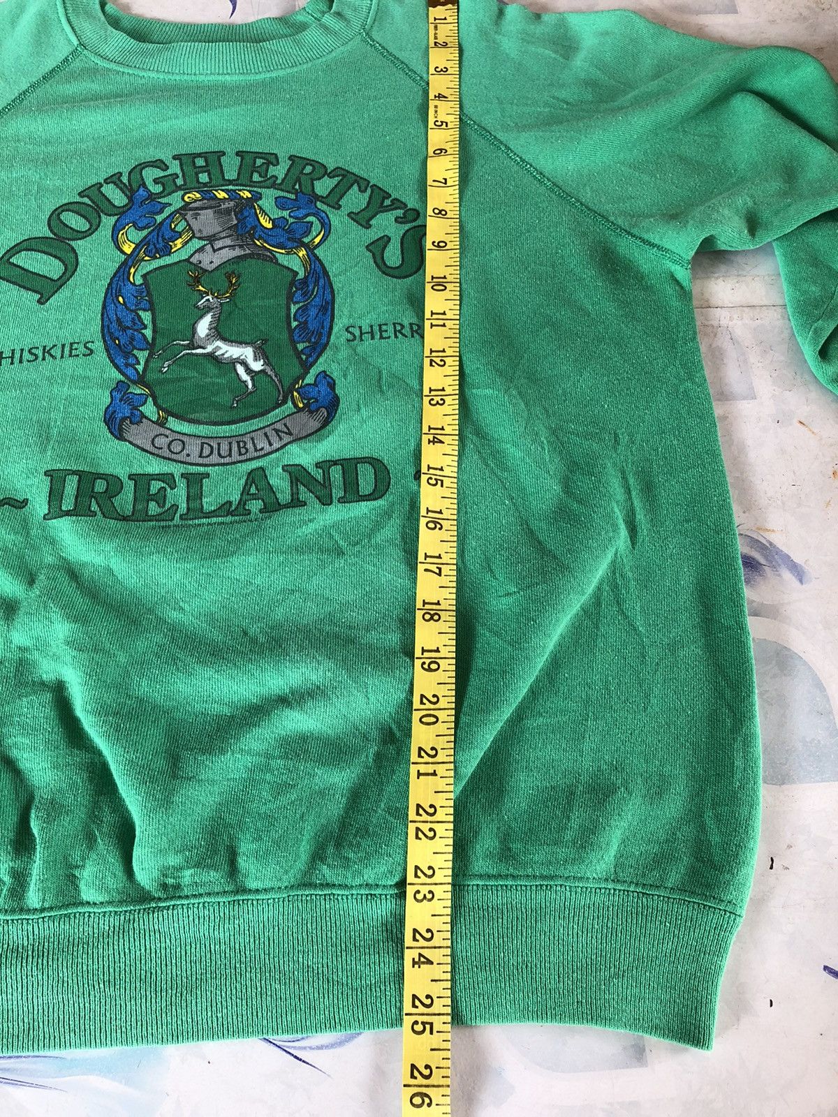 Vintage Vintage Doughertys Ireland Whiskies Sherries Sweatshirt Size US M / EU 48-50 / 2 - 6 Thumbnail