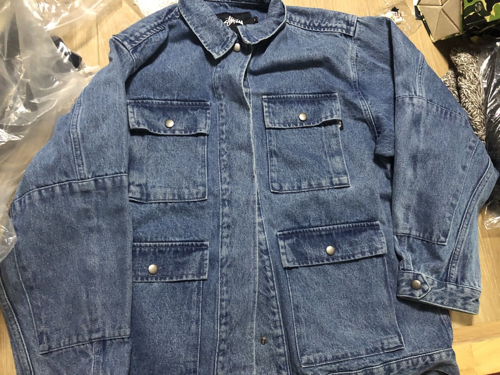 Stussy UNWORN* Stussy four pockets denim jacket Size US S / EU 44-46 / 1 - 1 Thumbnail