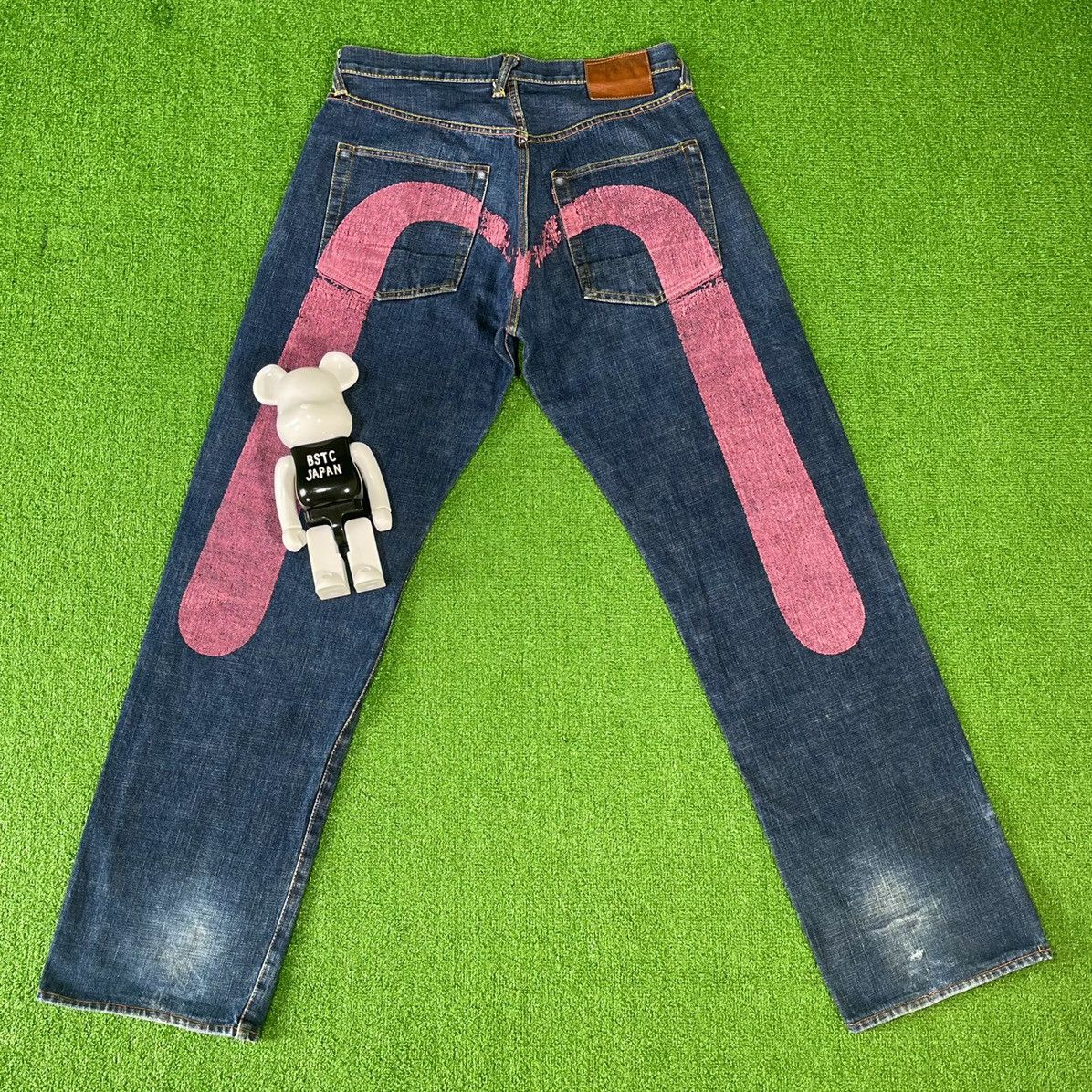 Evisu Big Logo Pink Selvedge