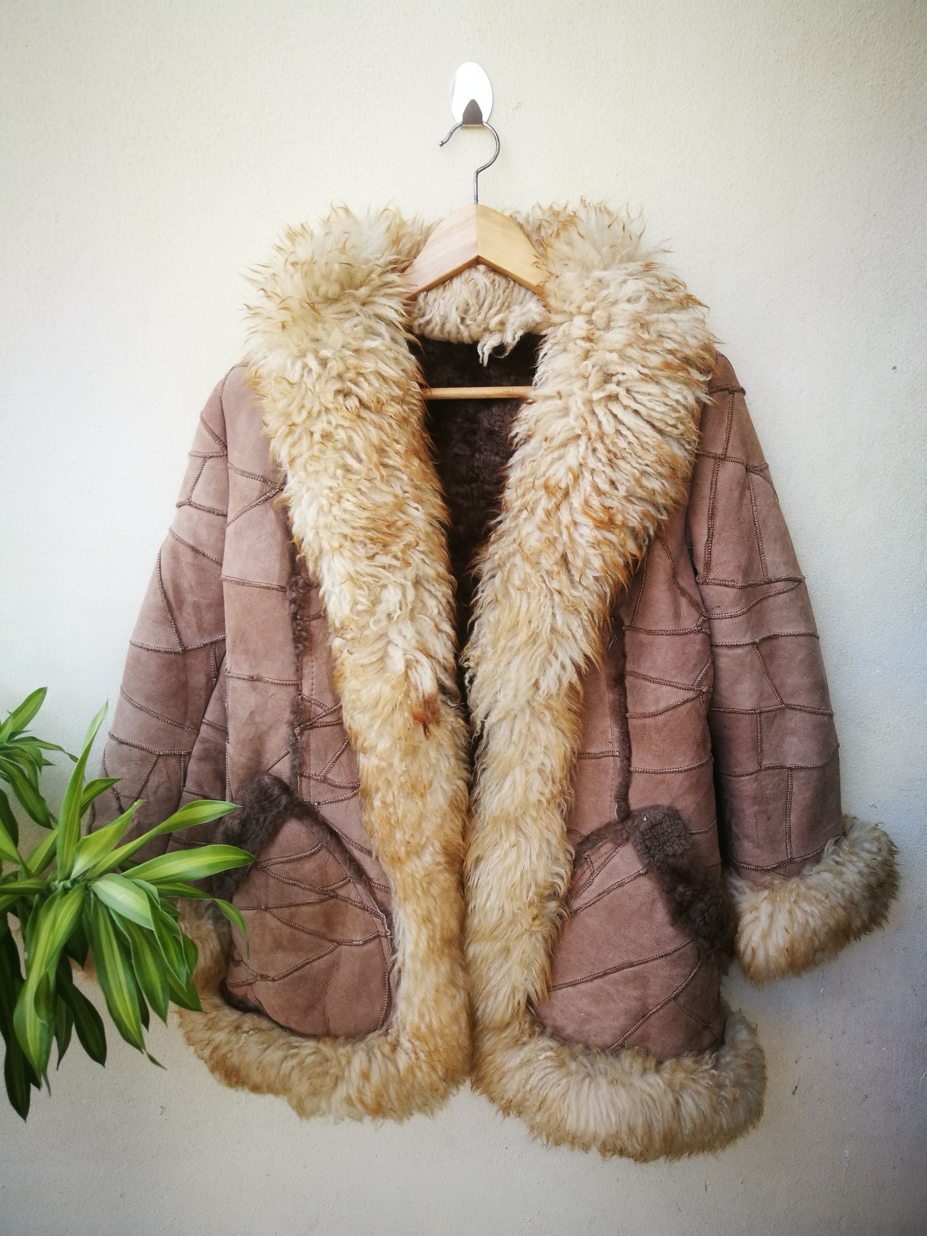 Other Shearling Patchwork Leather Jacket Size US S / EU 44-46 / 1 - 1 Thumbnail