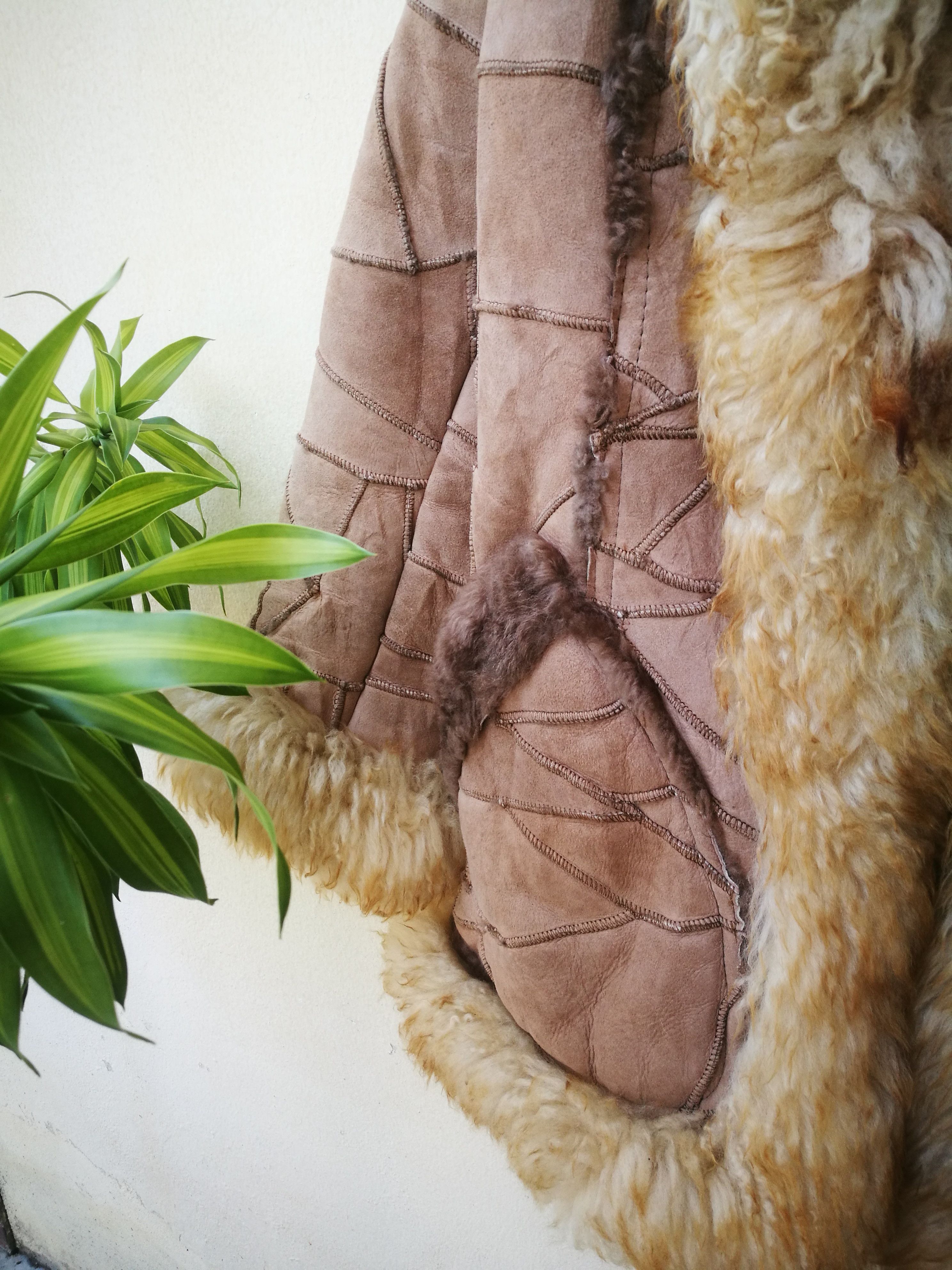 Other Shearling Patchwork Leather Jacket Size US S / EU 44-46 / 1 - 6 Thumbnail