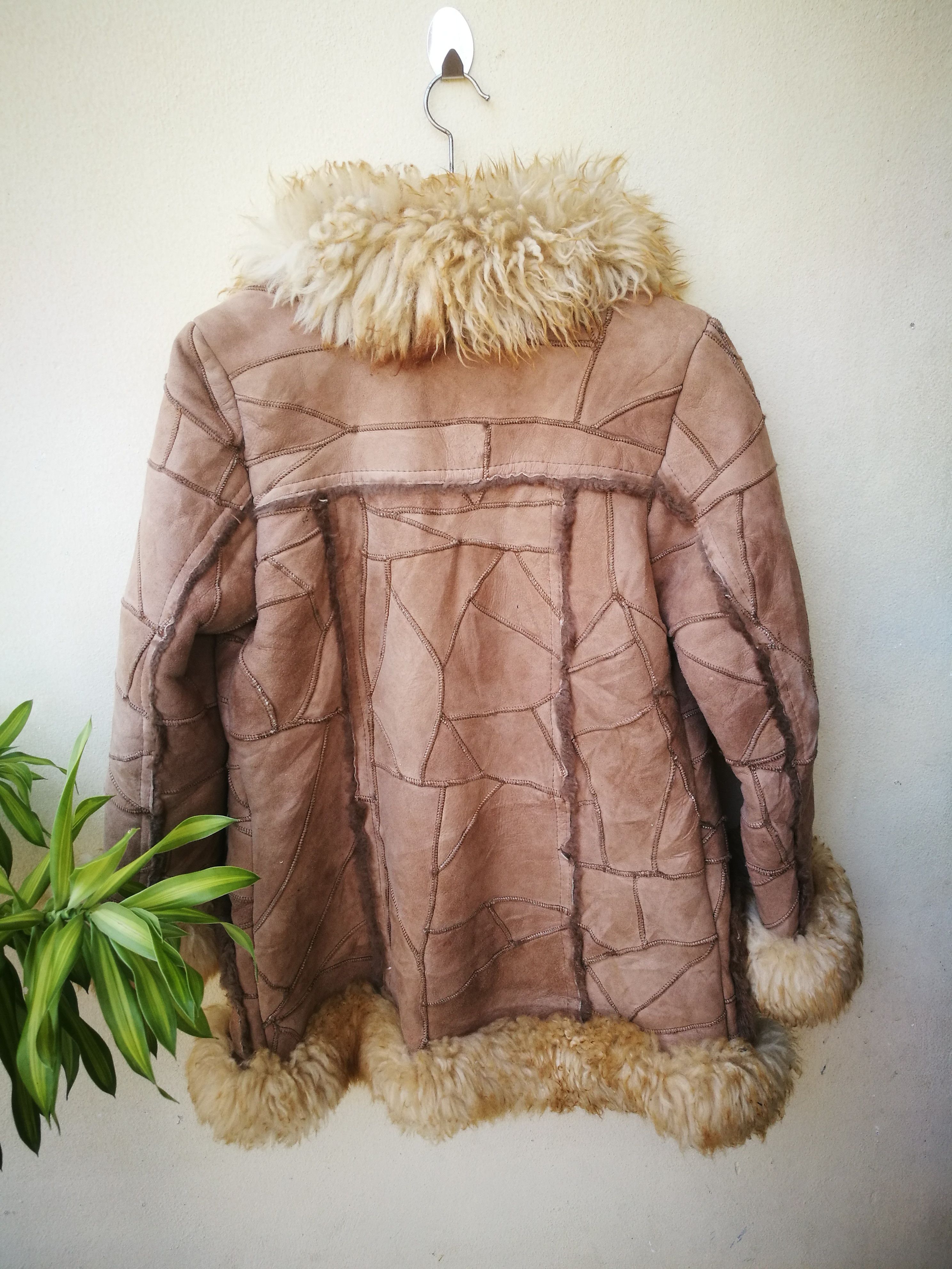 Other Shearling Patchwork Leather Jacket Size US S / EU 44-46 / 1 - 2 Thumbnail