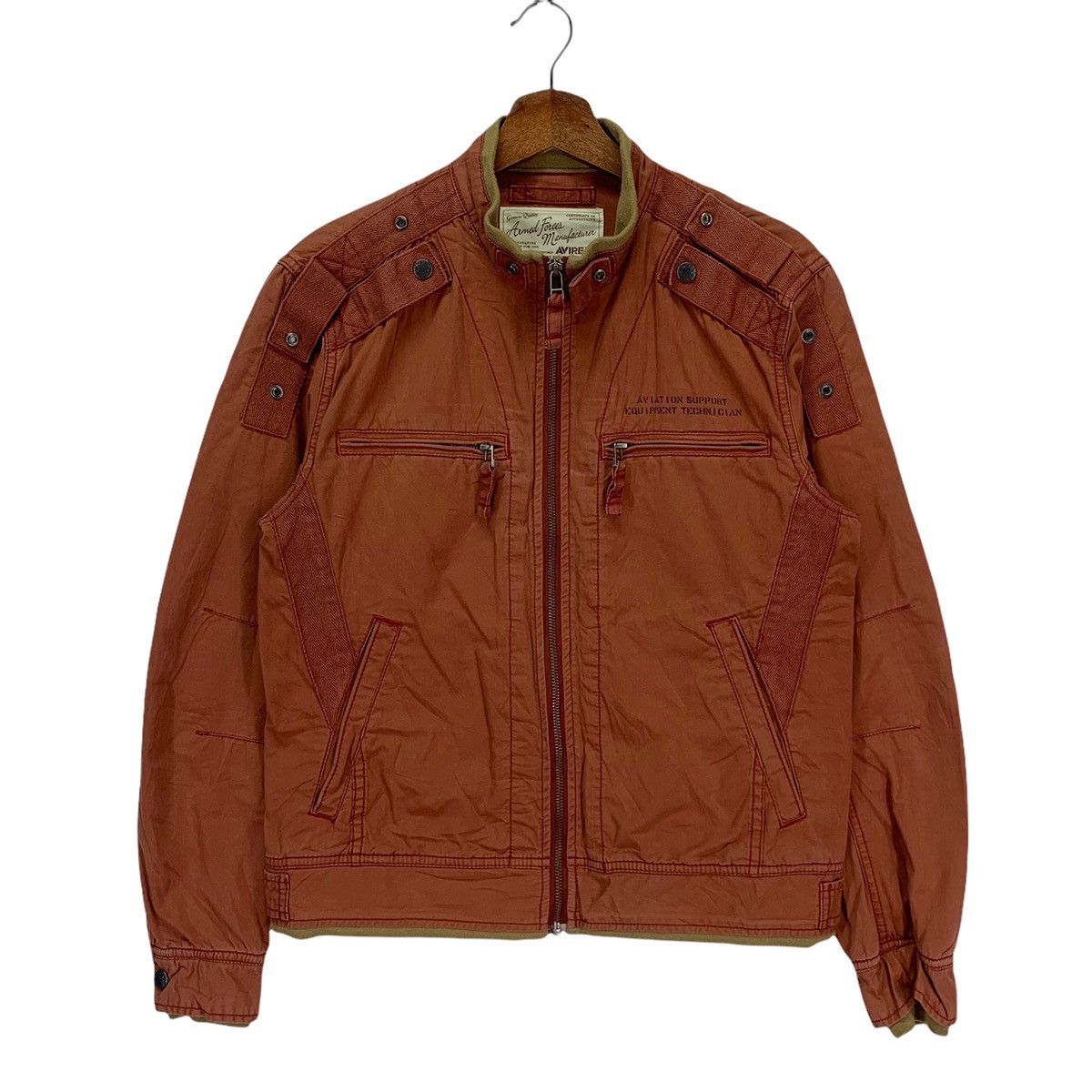 Avirex Vintage Avirex Military Cotton Jacket Size US M / EU 48-50 / 2 - 1 Thumbnail