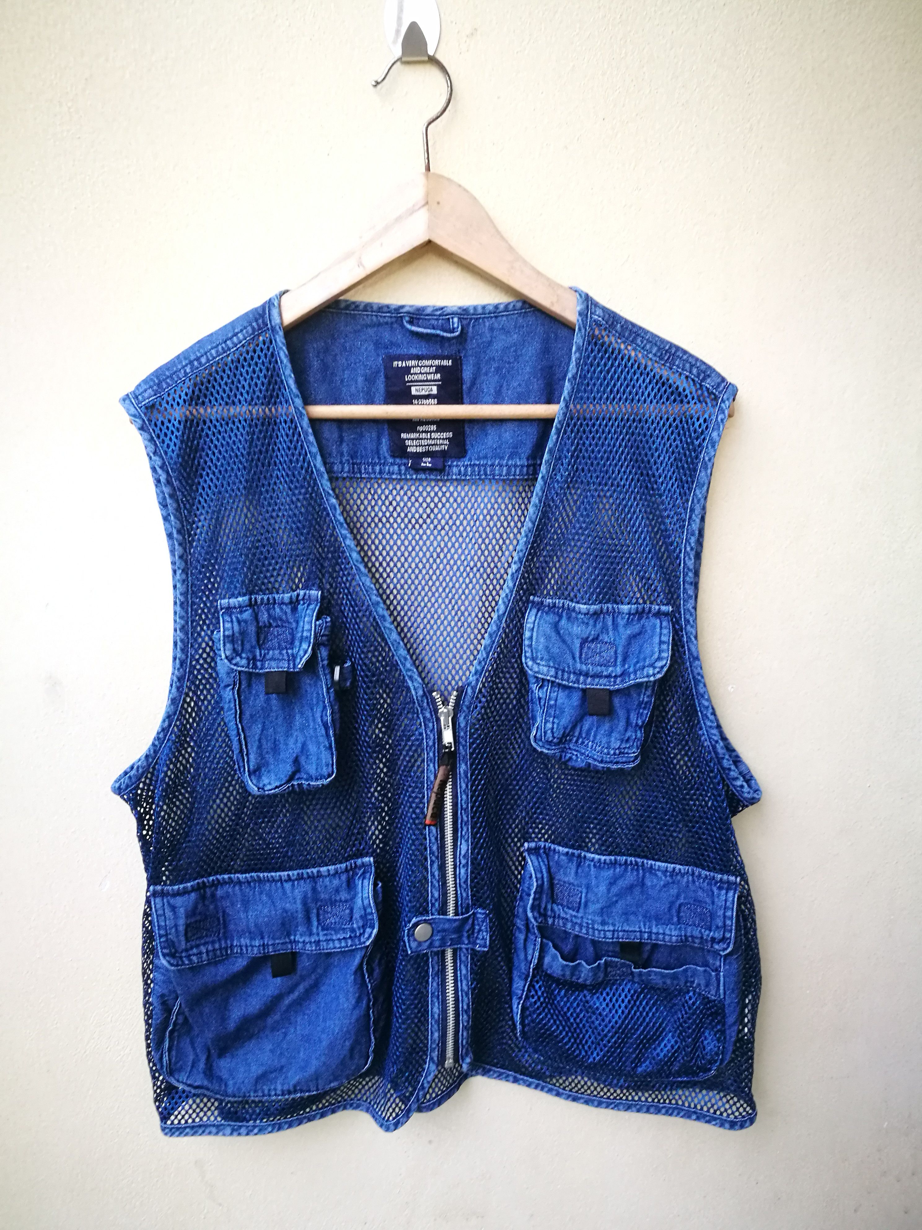 Japanese Brand Nepuca Vest Jacket with multi pocket Size US M / EU 48-50 / 2 - 1 Thumbnail