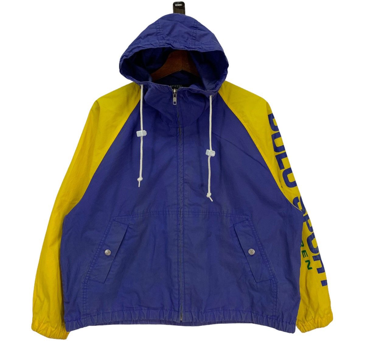 Ralph Lauren Vintage 90s Polo Sport Ralph Lauren Cotton Jacket Size US M / EU 48-50 / 2 - 1 Thumbnail