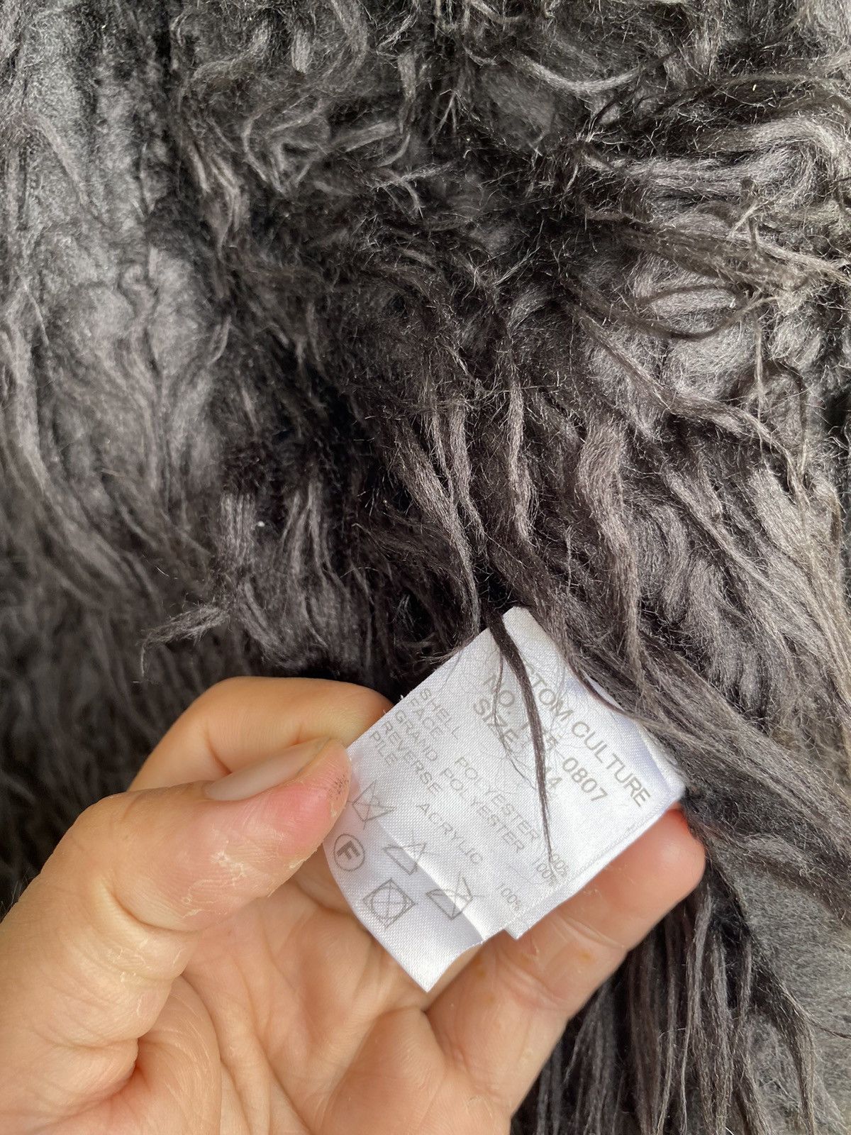 Vintage CUSTOM CULTURE JACKET SHERPA Size US M / EU 48-50 / 2 - 8 Thumbnail