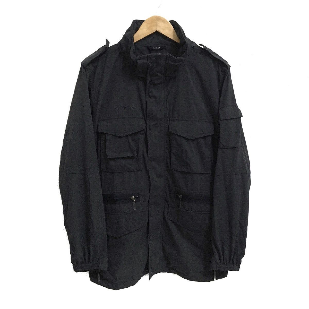Columbia Vintage Colombia Hooded Light Tech Jacket Size US L / EU 52-54 / 3 - 1 Thumbnail