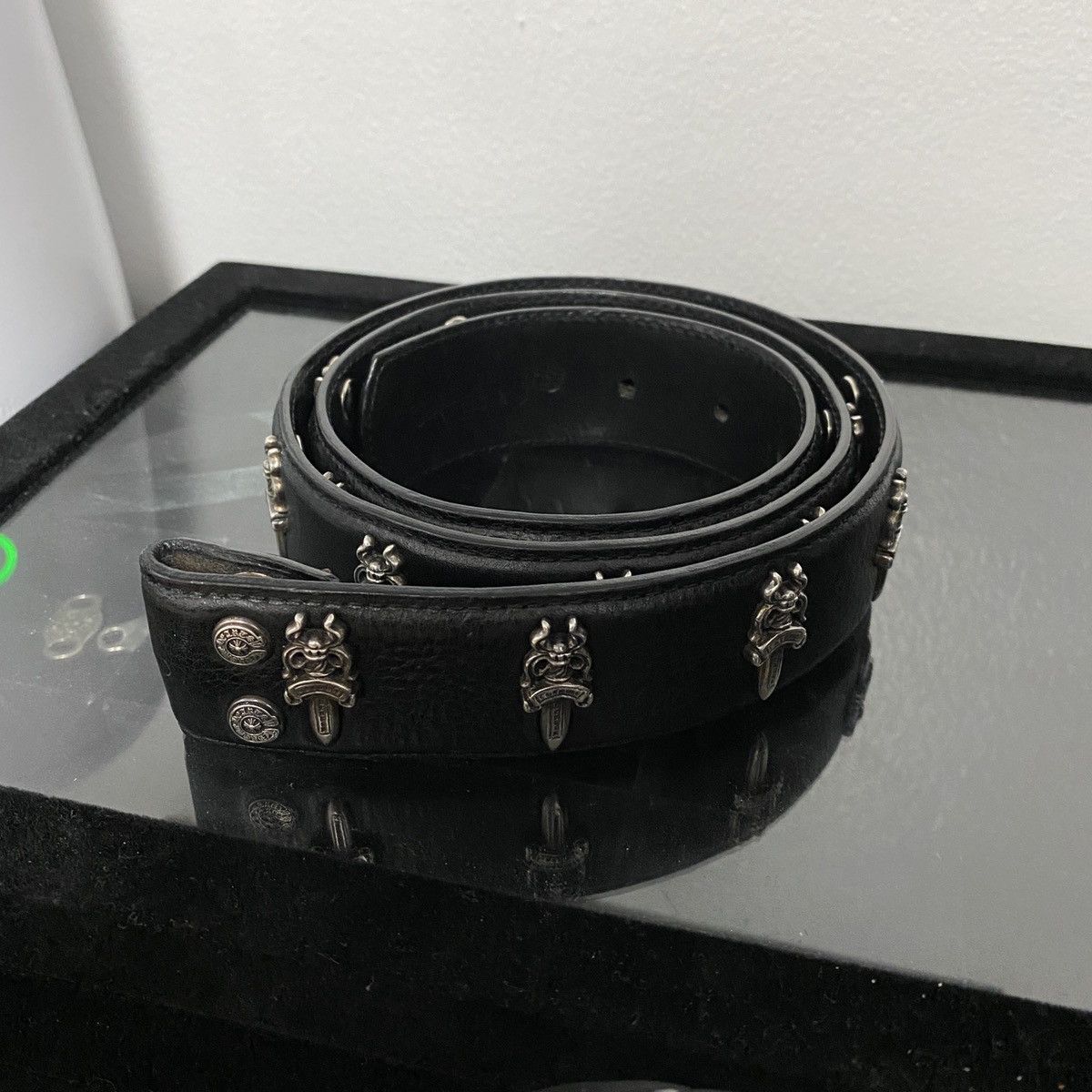 chrome hearts belt