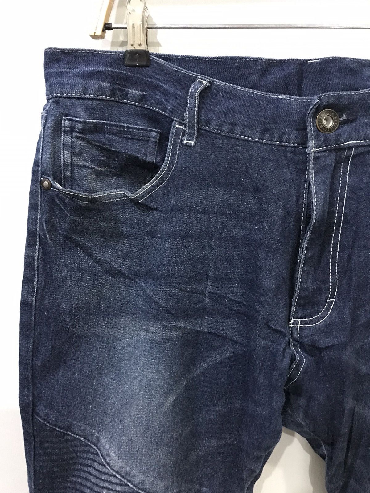 Japanese Brand Very Rare Devilcat Motocycle Biker Pant Size US 35 - 3 Thumbnail