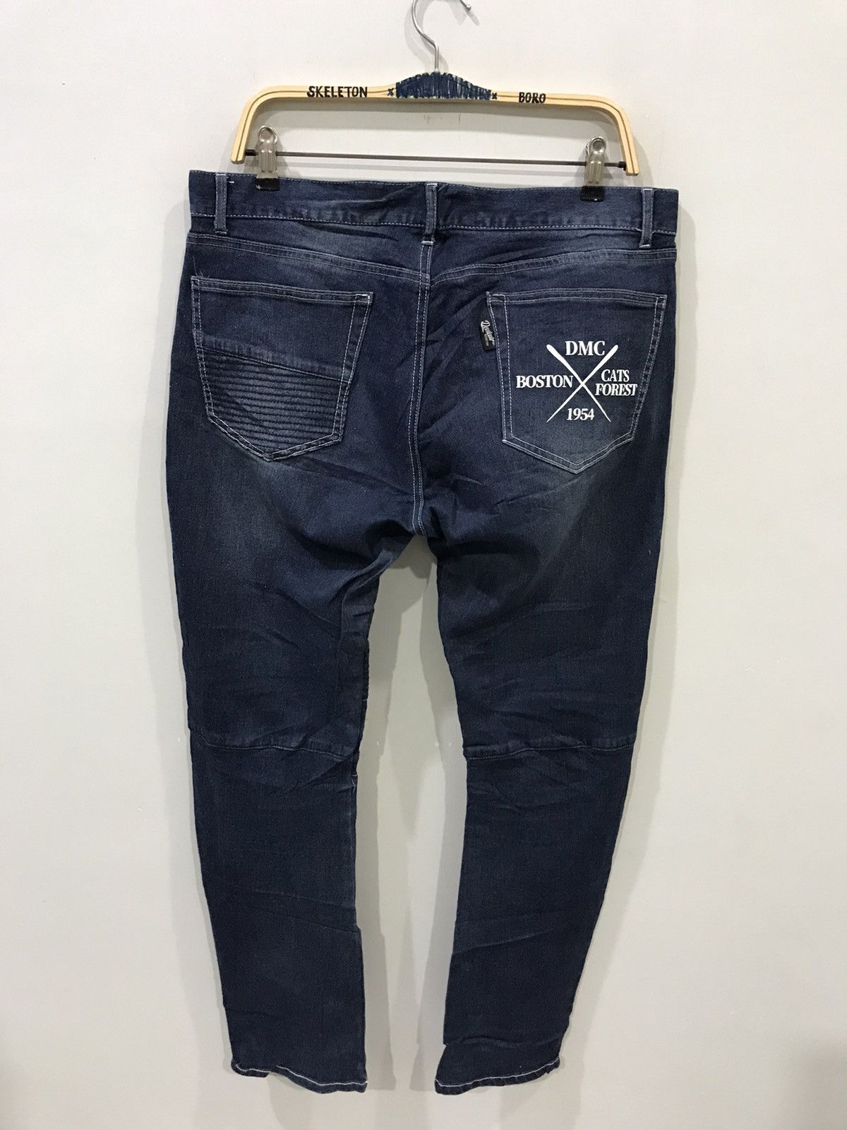 Japanese Brand Very Rare Devilcat Motocycle Biker Pant Size US 35 - 9 Thumbnail