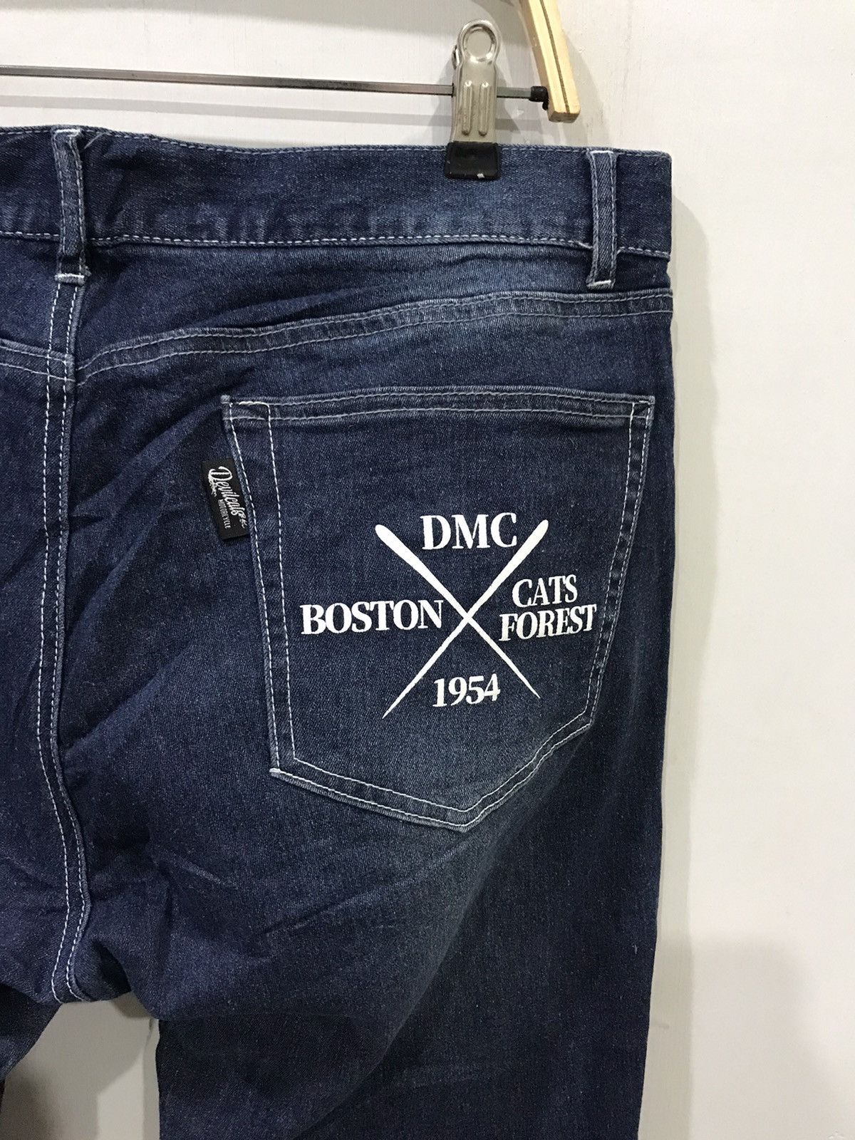 Japanese Brand Very Rare Devilcat Motocycle Biker Pant Size US 35 - 10 Thumbnail