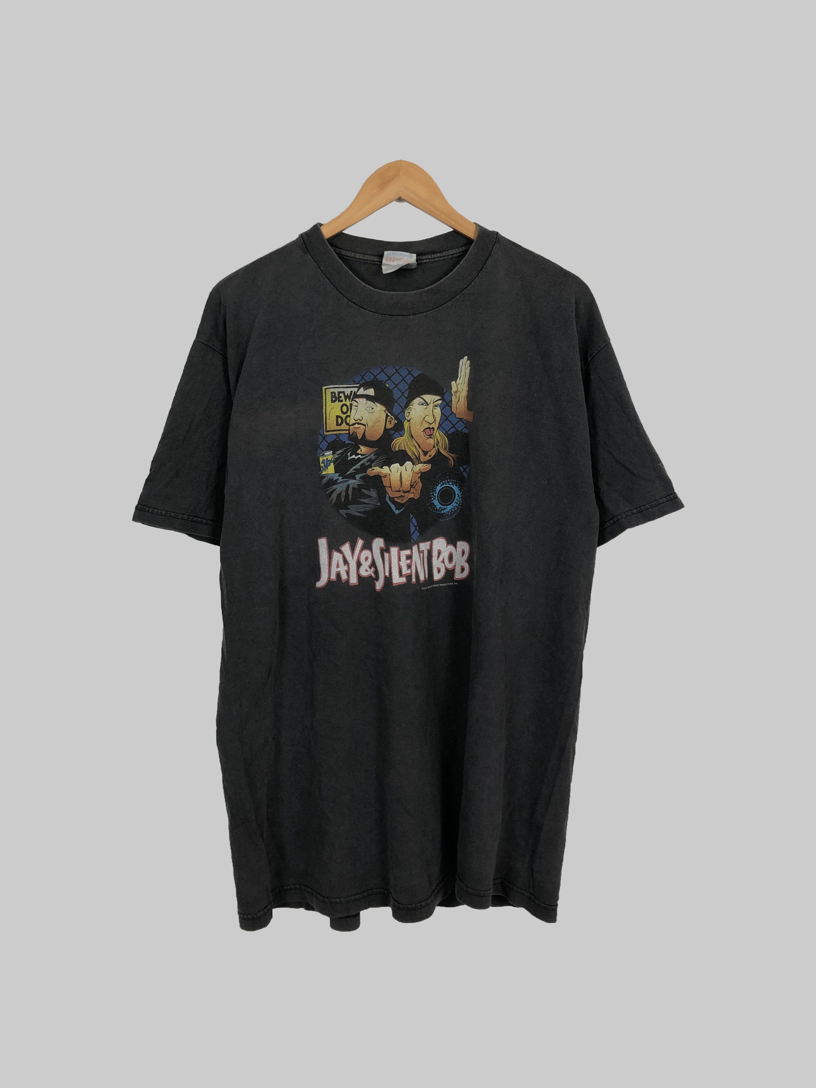 Vintage Vintage 1998 Jay and Silent Bob (Men in Black Pulp Fiction) Size US L / EU 52-54 / 3 - 1 Thumbnail