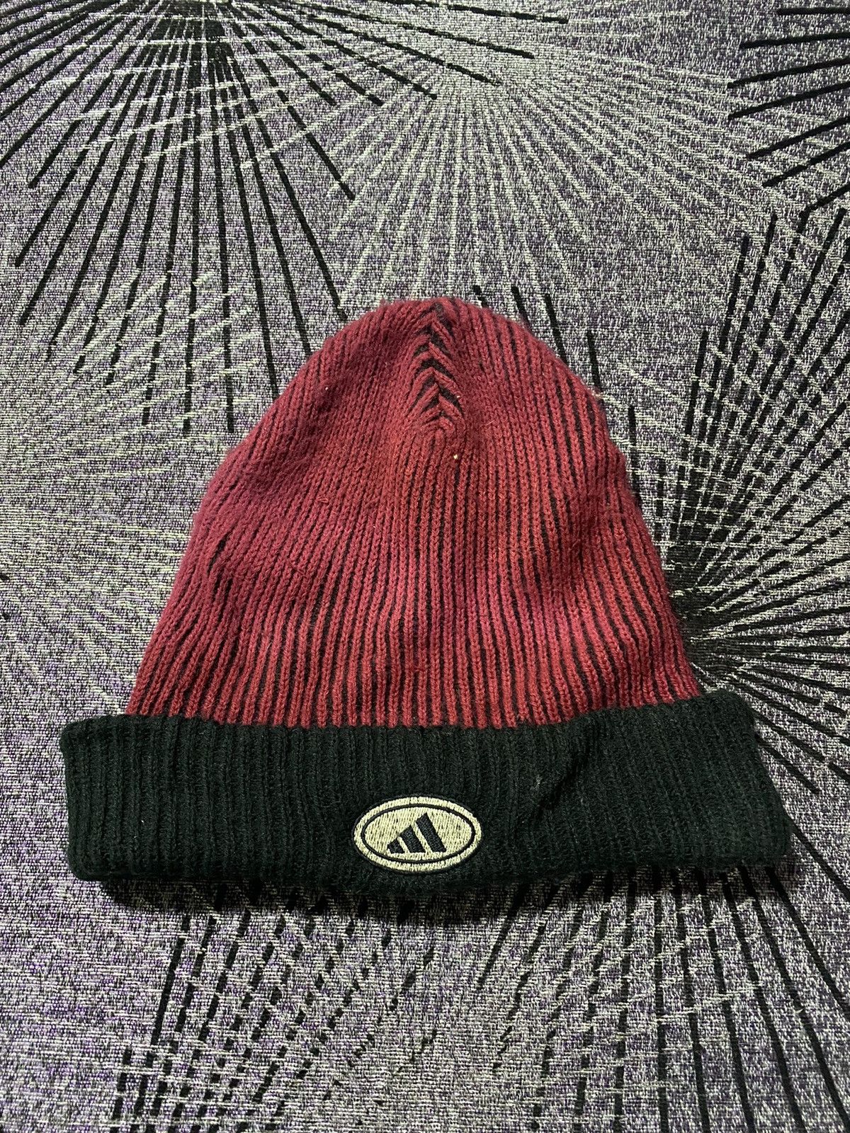 Vintage ADIDAS VINTAGE STYLE BEANIE Size ONE SIZE - 1 Thumbnail