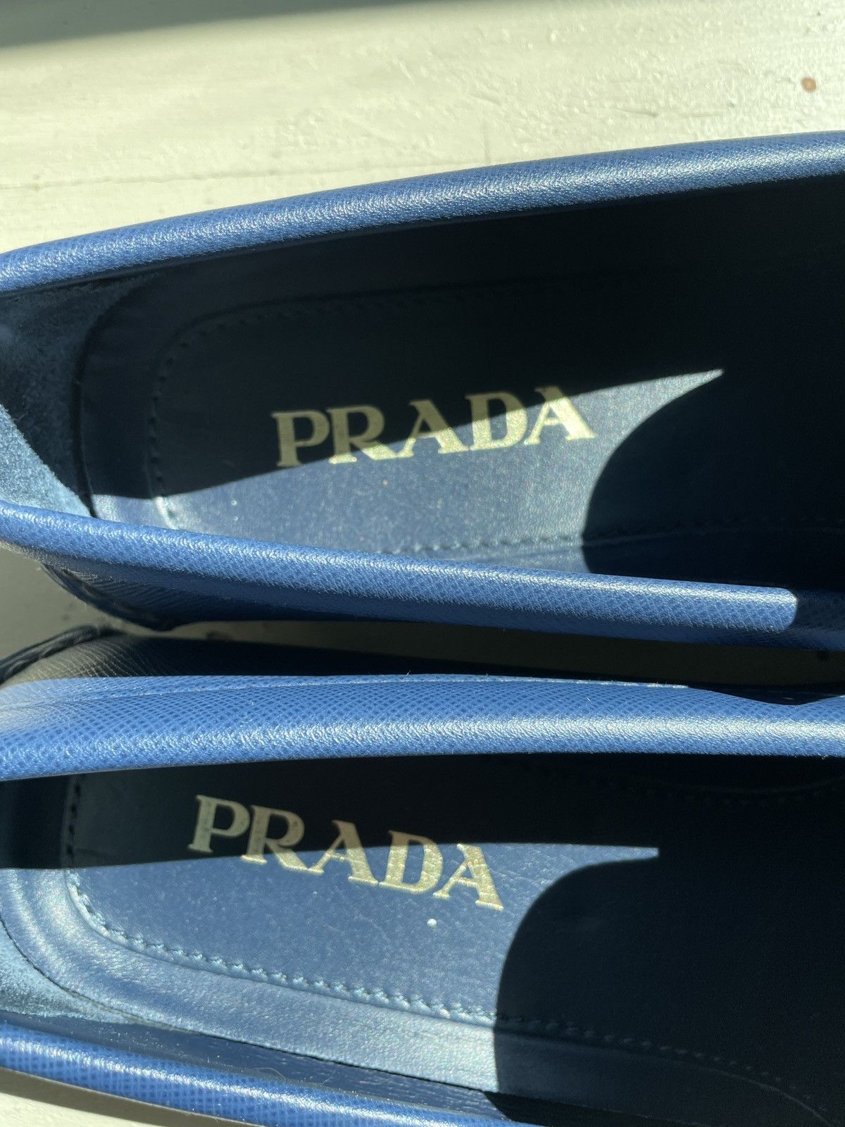 Prada Saffiano Leather slippers Size US 8 / EU 41 - 6 Thumbnail