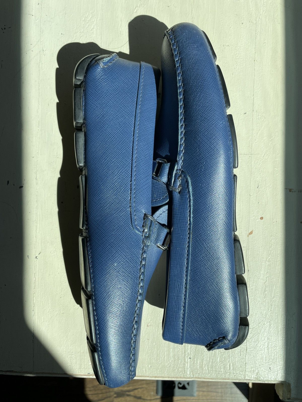 Prada Saffiano Leather slippers Size US 8 / EU 41 - 4 Thumbnail
