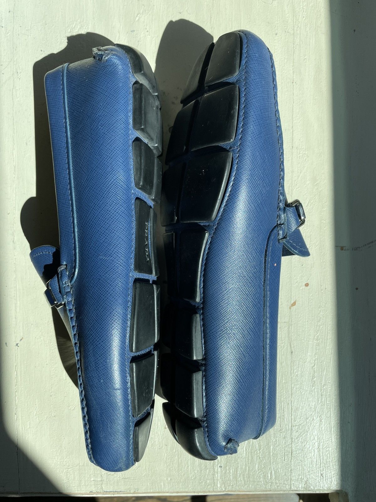 Prada Saffiano Leather slippers Size US 8 / EU 41 - 3 Thumbnail