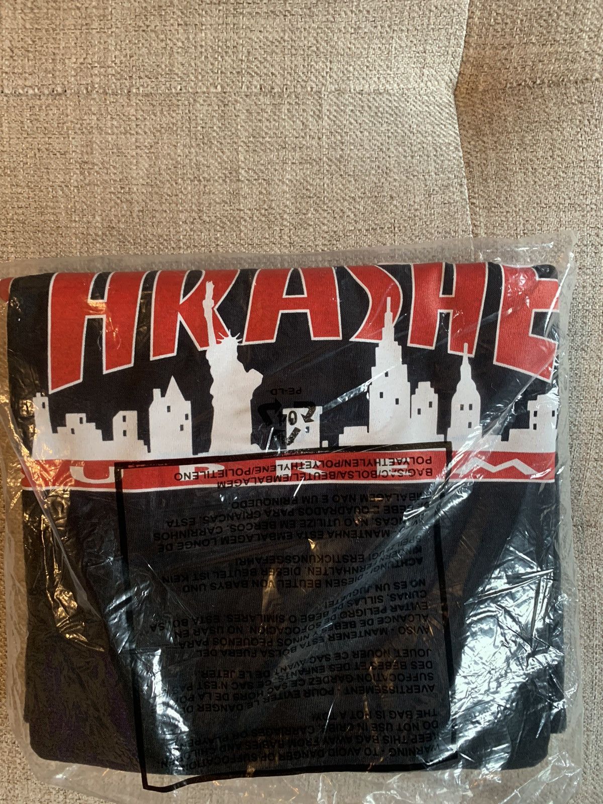 Supreme / Thrasher Skyline Tee Black