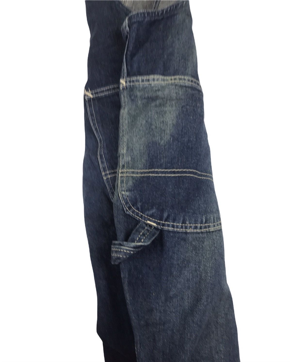 Lee × Vintage Vintage Denim Lee Union Made Carpenter Overall Size US 36 / EU 52 - 8 Thumbnail